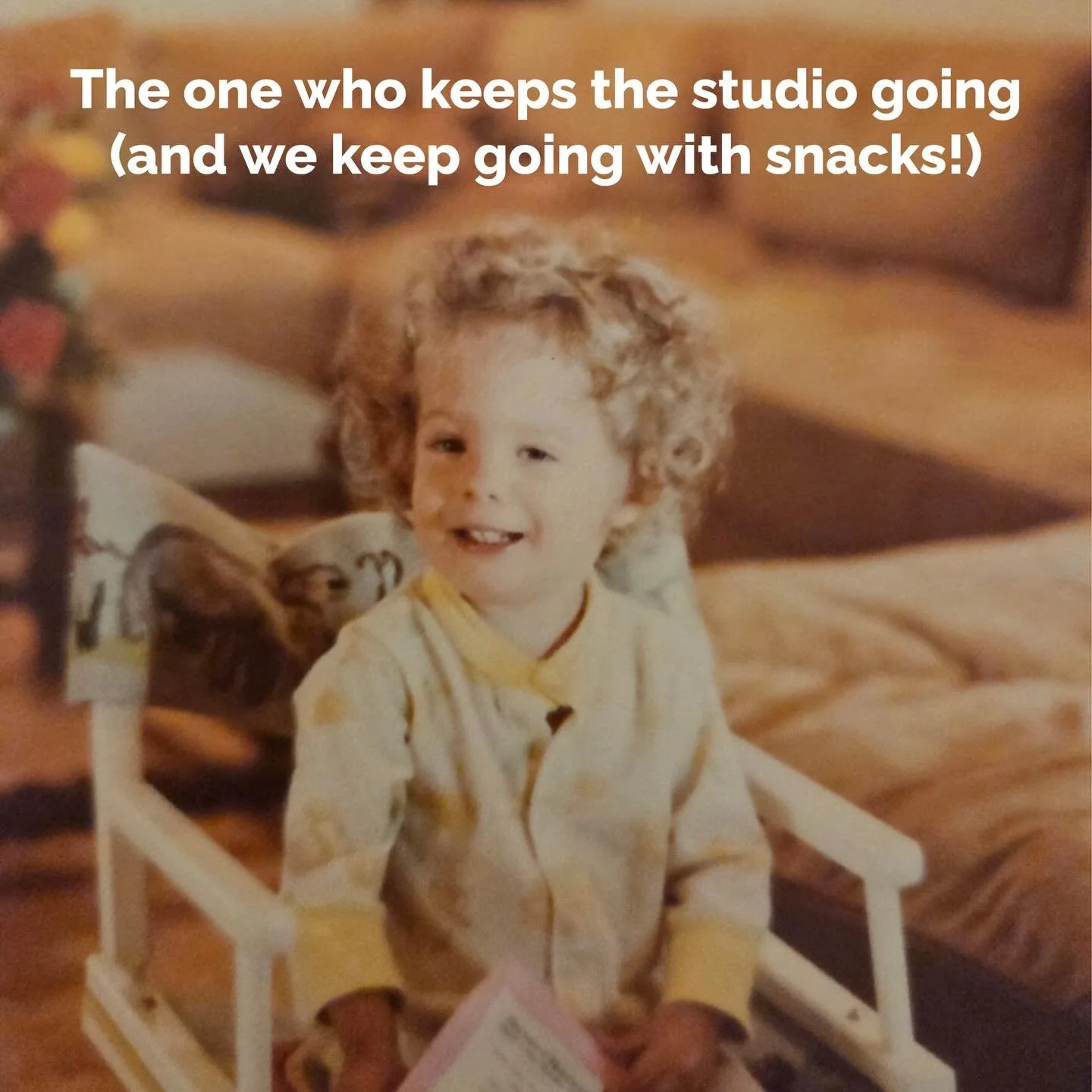 Our small but mighty team when we were small but mighty