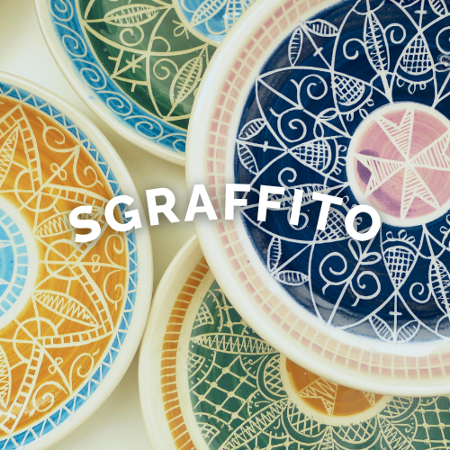 Surface Design: Sgraffito (1 SPOT LEFT!)