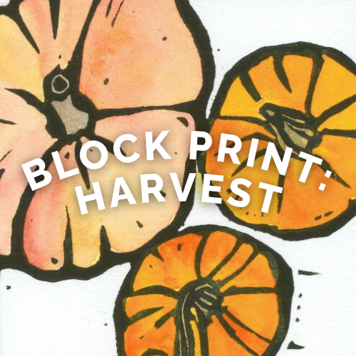 Block Print: Fall Harvest