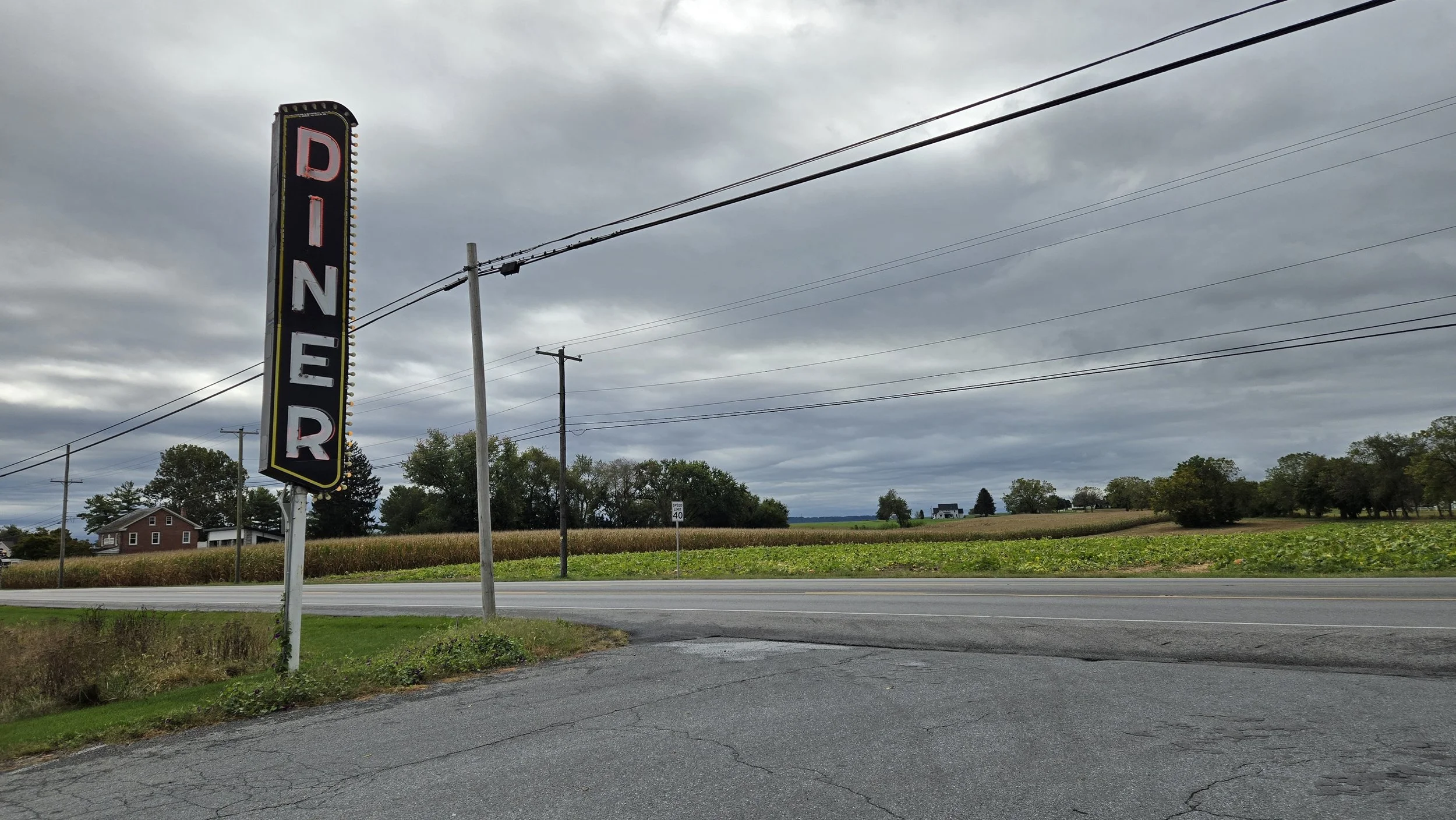 Route 30 Diner Sign