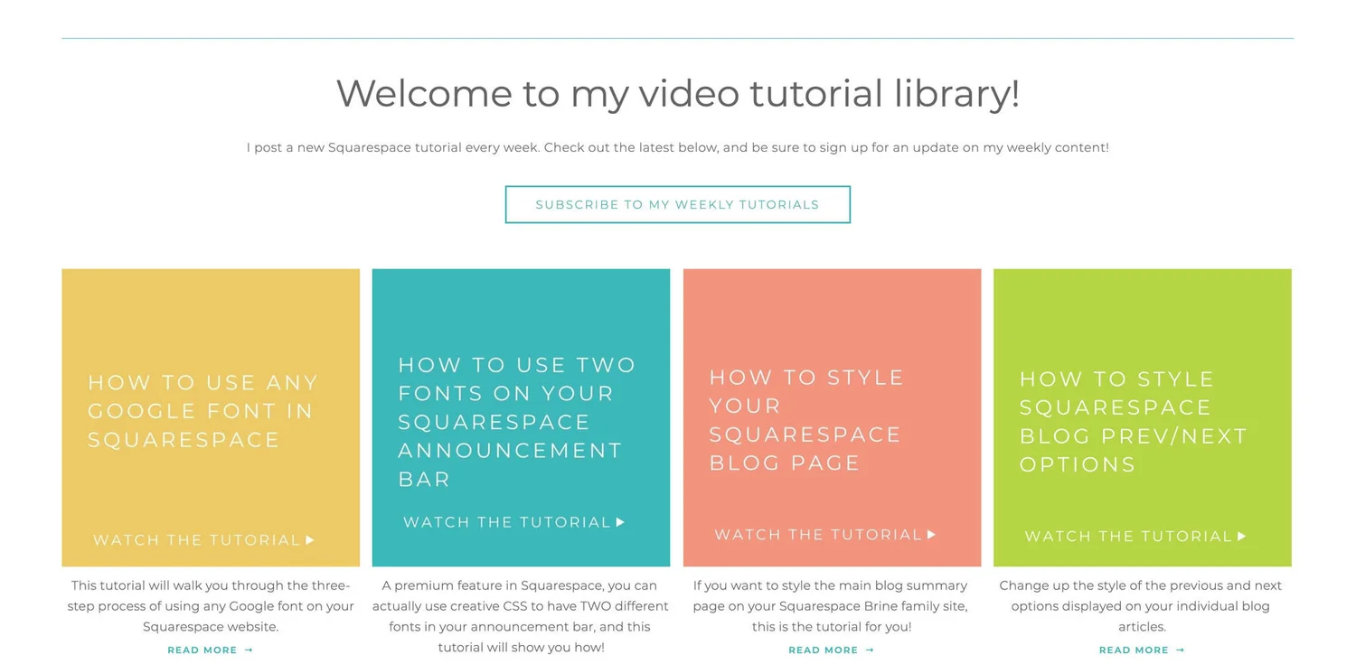 Learn how to a Squarespace web designer — Jodi Neufeld Design