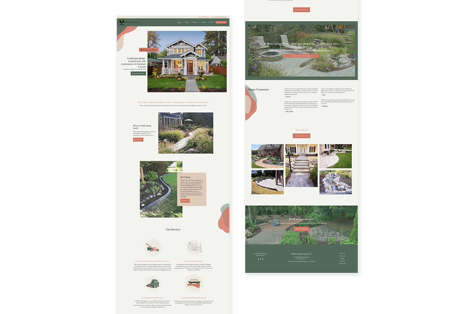 Web Design For Landscapers