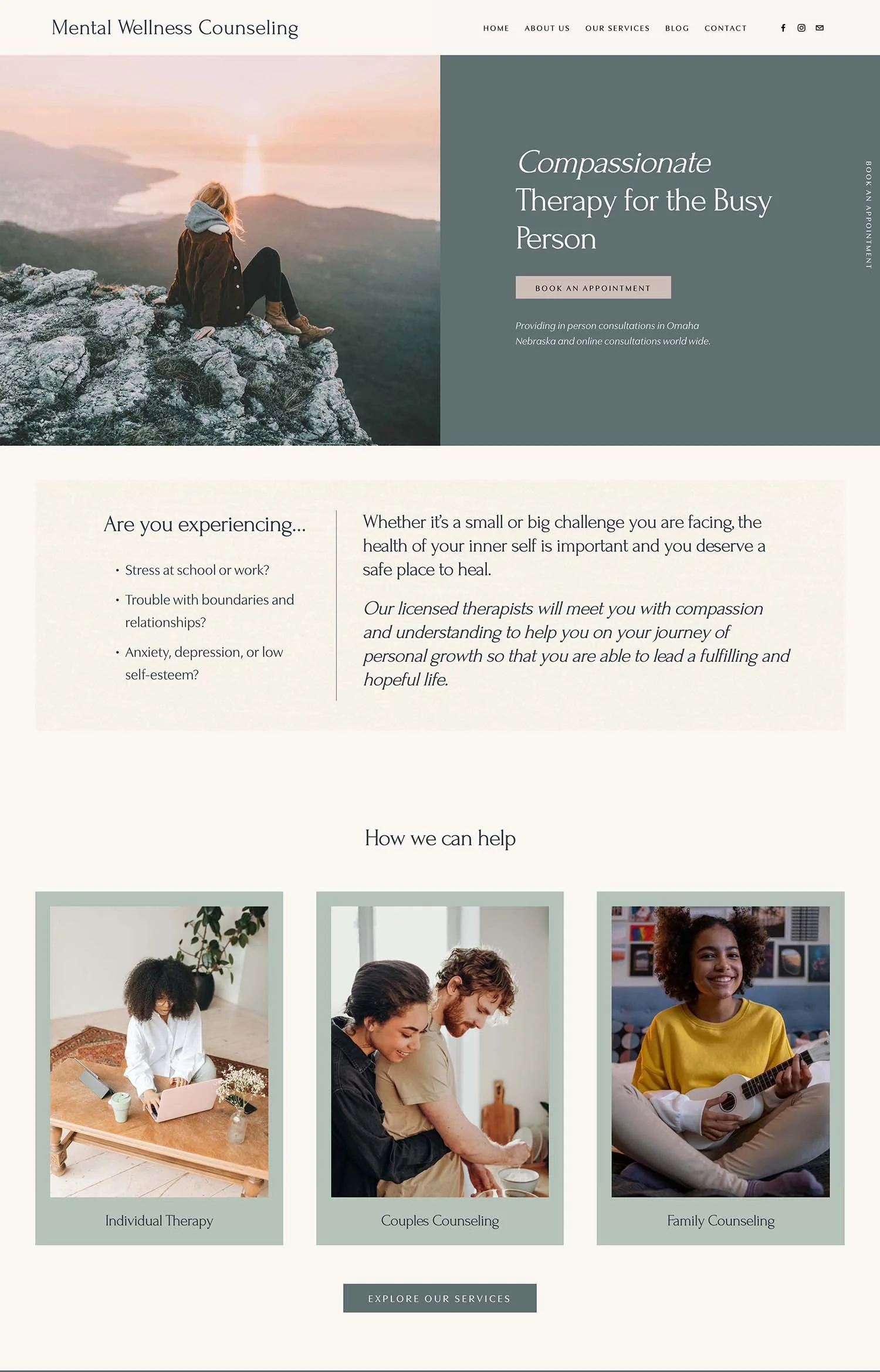 What should you include in your website homepage content? (with examples to  follow!) — Jodi Neufeld Design | Squarespace web designer