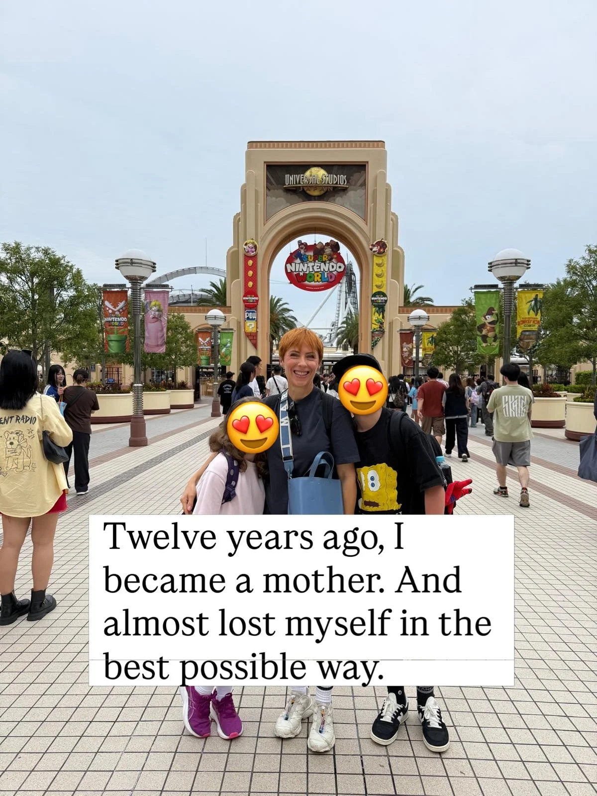 Happy Mother&rsquo;s Day. 💙

I asked my husband to go through all his photos to find pictures of me with the kids for this post.

And what we found stopped me.

There were some. But only for a certain period. The earlier years? I&rsquo;m barely ther