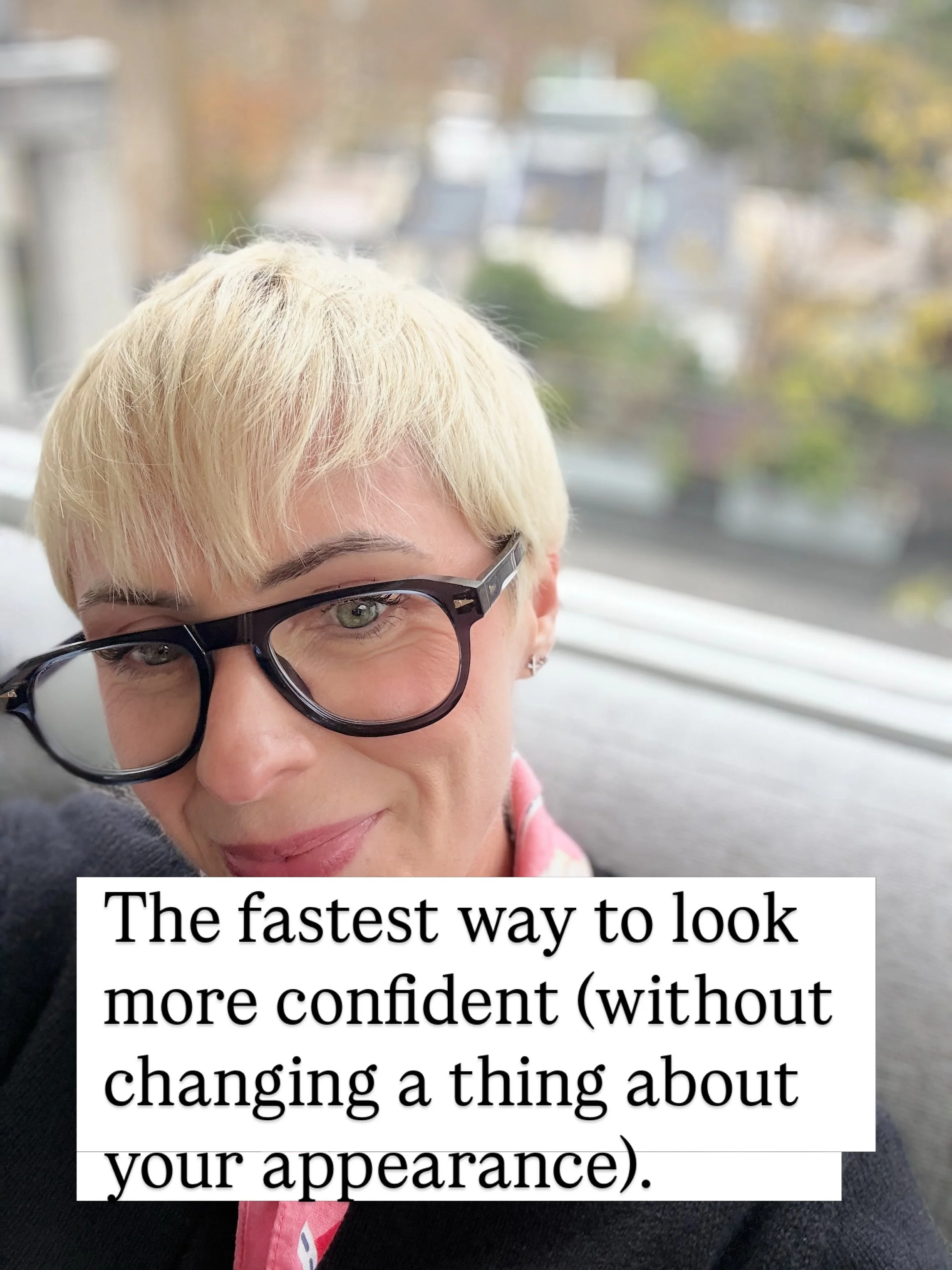 These tiny adjustments can completely change how you feel and how you show up in front of a camera, on stage, in a meeting or on video.

Confidence isn&rsquo;t a personality trait.

It&rsquo;s a practice.

Which one do you need most today: breath, po