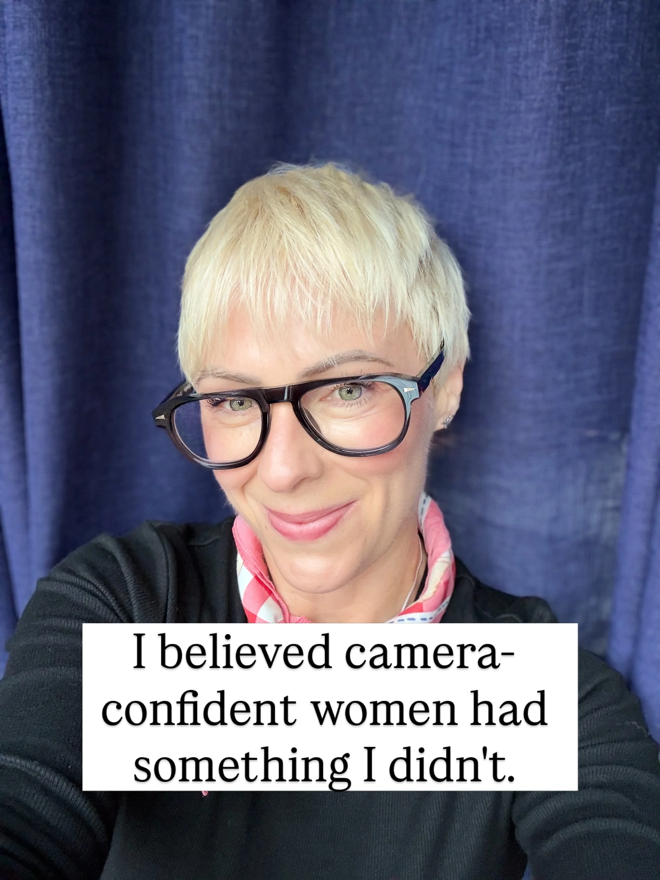 I already knew direction mattered. It&rsquo;s one of the things that I have used throughout my career, telling people to change something to see what works best, but when I turn the camera on myself, I don't know what to do, and I blame how I look; 
