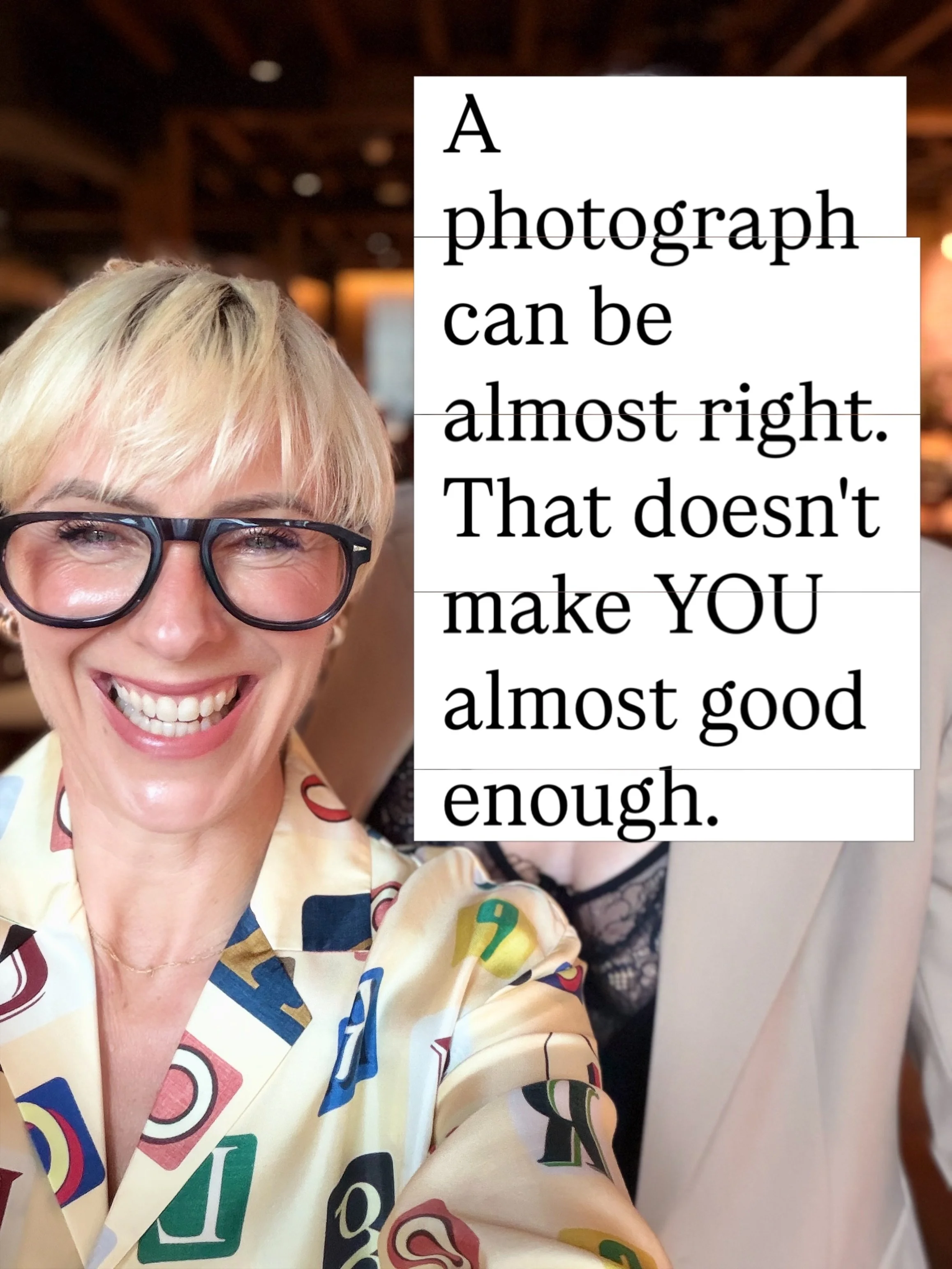 I spent years feeling awkward in photographs. Eventually, &ldquo;I feel awkward&rdquo; began to sound like &ldquo;I am awkward.&rdquo;

Taking self-portraits gave me room to experiment. Some worked. Plenty didn&rsquo;t. Gradually, I stopped expecting