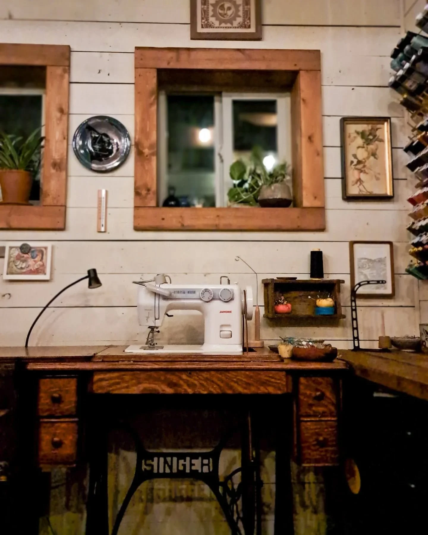 Glad we&rsquo;re on the other side of the Solstice. The long winter nights are dark in the studio, but at least it&rsquo;s cozy.