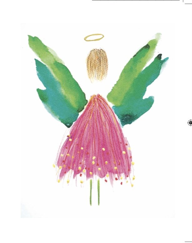 Angel Christmas cards (pack of 4)