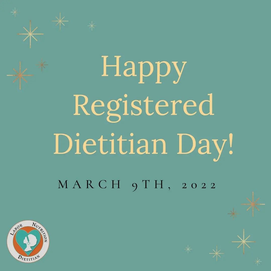 HAPPY RD DAY! Today we were able to celebrate those licensed and educated nutrition experts. Proud to be one of the many, especially those melaninated RDs. 

@eatright_pro @eatrightcbus #douladietitiandivas