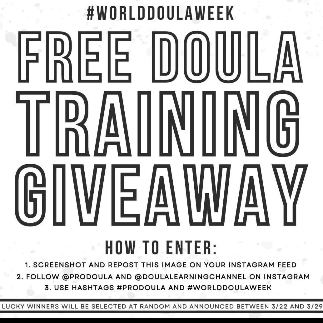 Let me grab these free trainings! @prodoula @doulalearningchannel 

#worlddoulaweek #prodoula 
#pregnancynutrition #douladietitiandivas