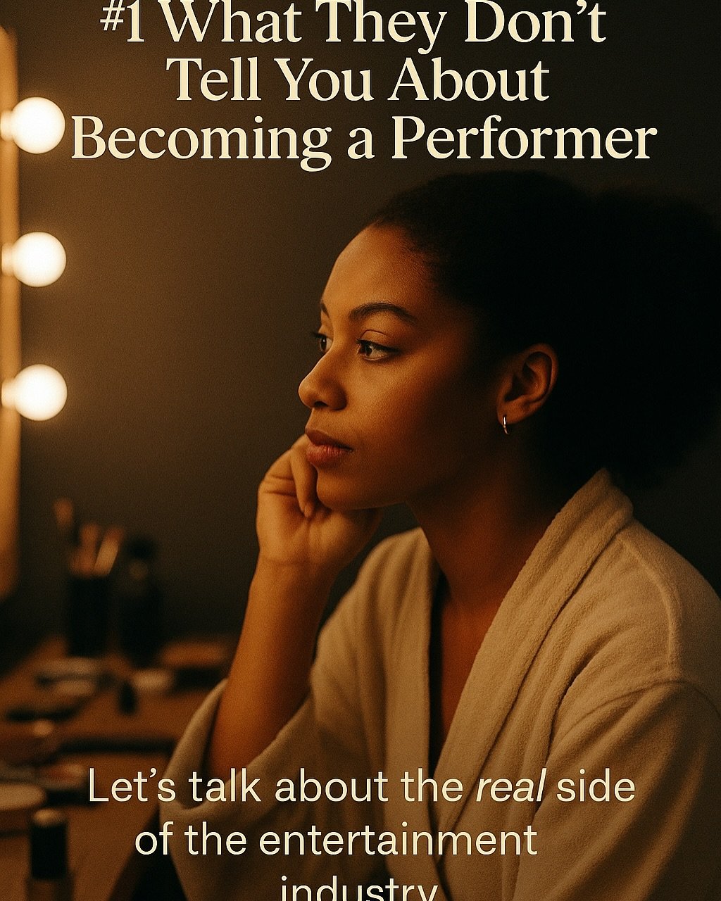 Nobody talks about the real stuff when becoming a performer.
So let&rsquo;s get honest:
	1.	You&rsquo;ll get more no&rsquo;s than yeses&mdash;but one yes can change your life.
	2.	If you don&rsquo;t plan financially during contracts, slow seasons wil
