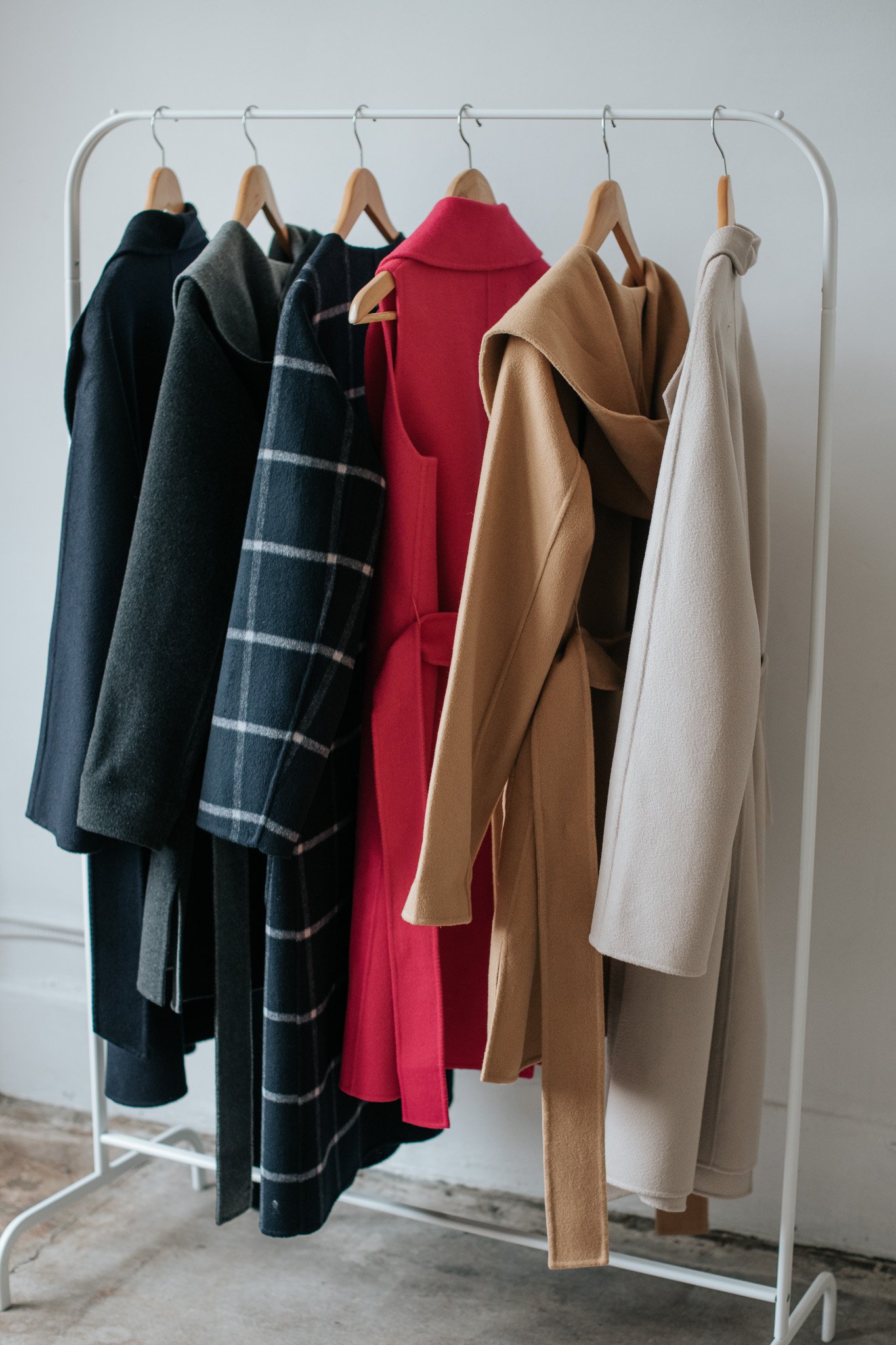 Jo Reversible Cashmere Hooded Wrap-style Coat — Heather Lynn