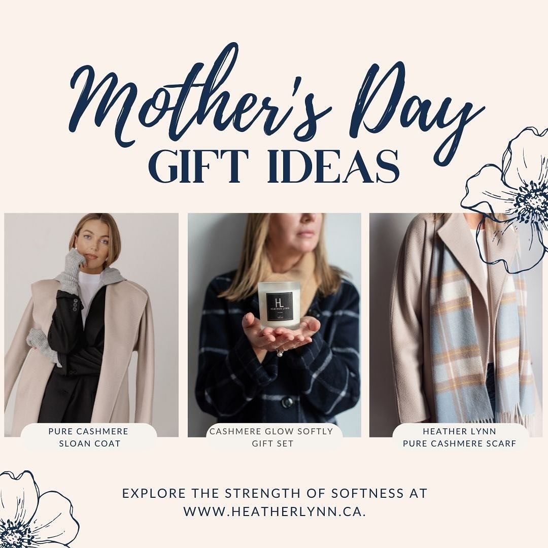 There is nothing like the softness of a mom&rsquo;s embrace. Here&rsquo;s to leaving into all things soft this Mother&rsquo;s Day and wrapping her up in exquisitely soft cashmere.

Shop now at Heatherlynn.ca