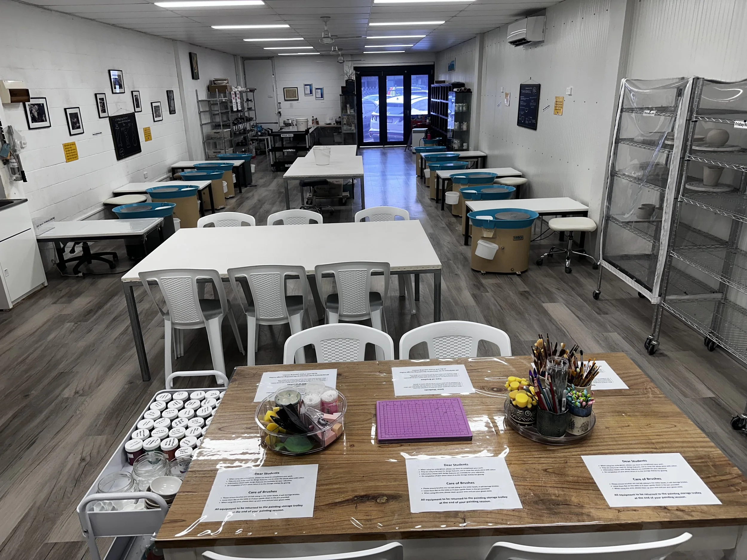 A calm and welcoming space for students