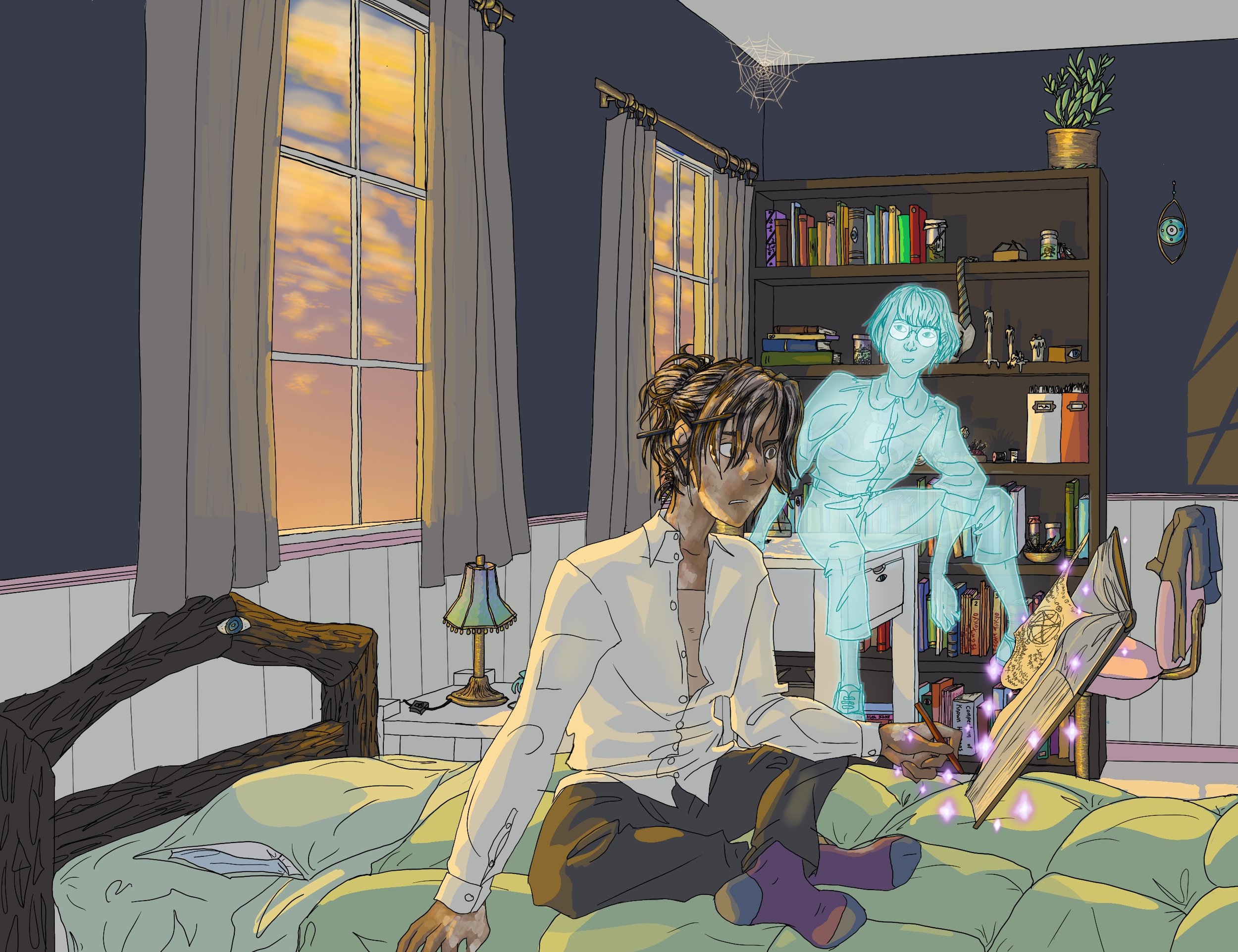 Peter and Mei in Bedroom - Digital.JPG