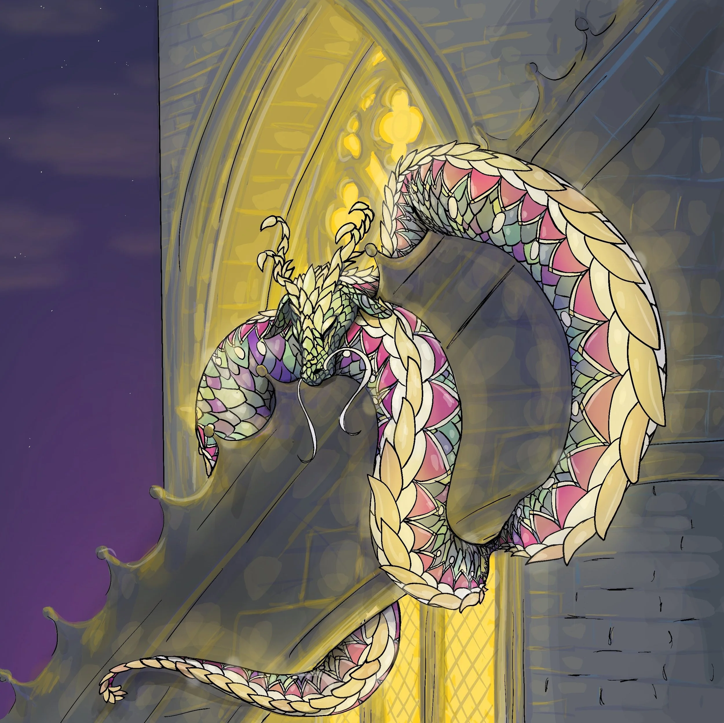 Stained Glass Dragon - Digital.jpg