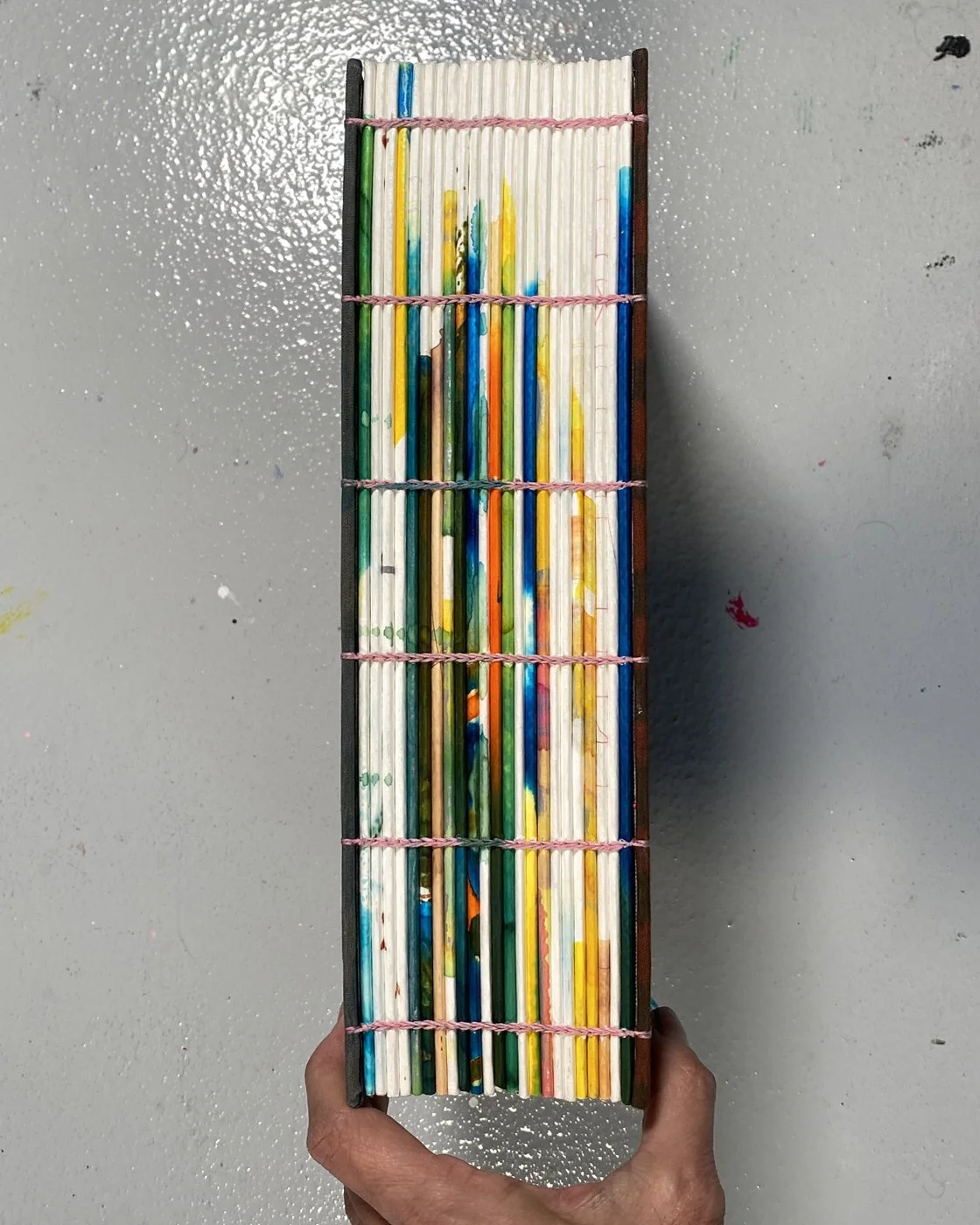 6 Needles Book — a collaboration between my sister and me