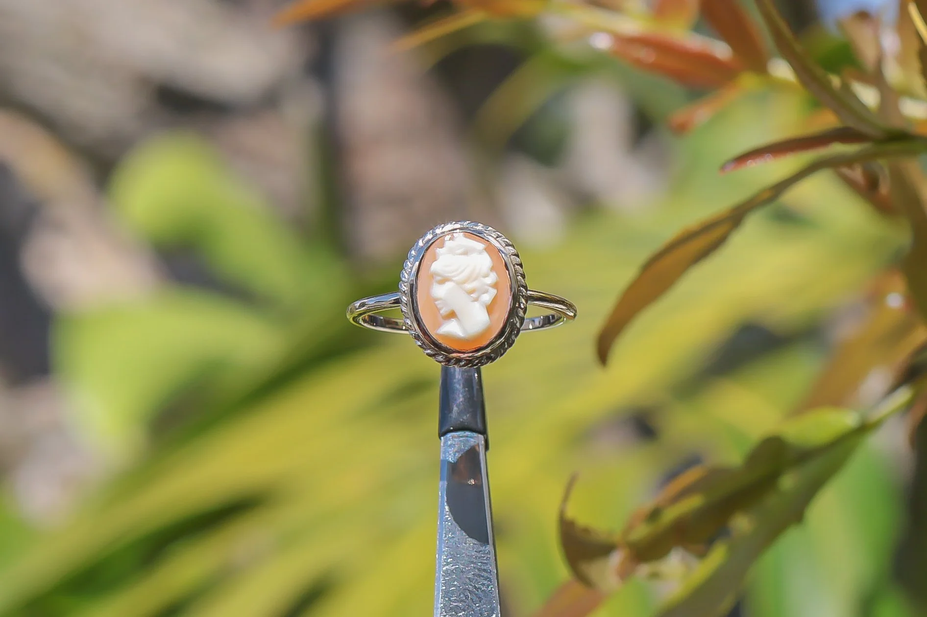 Handmade Cameo Ring