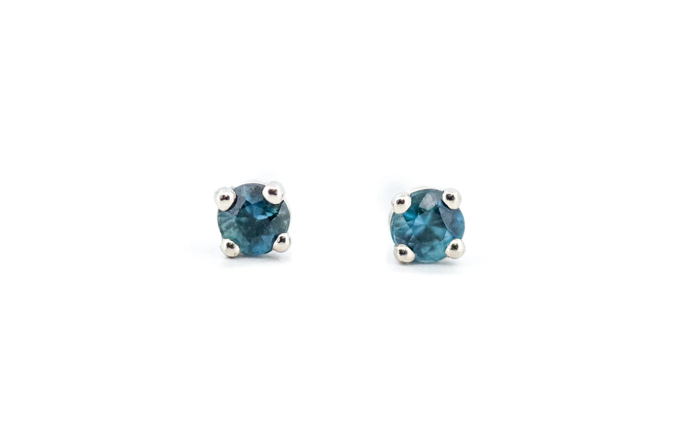 Pampas Sky Sapphire Studs by Quechua Jeweller
