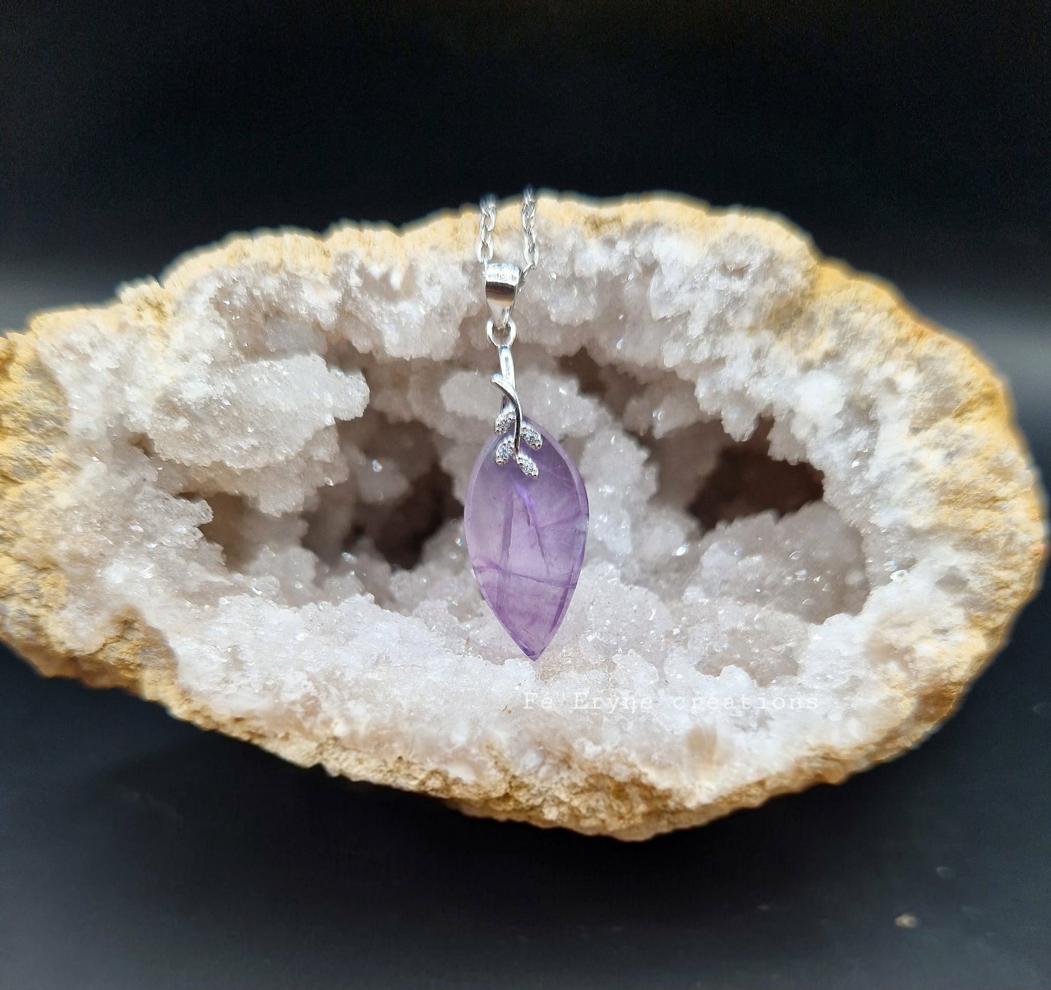 Collier Fluorite - Made in France