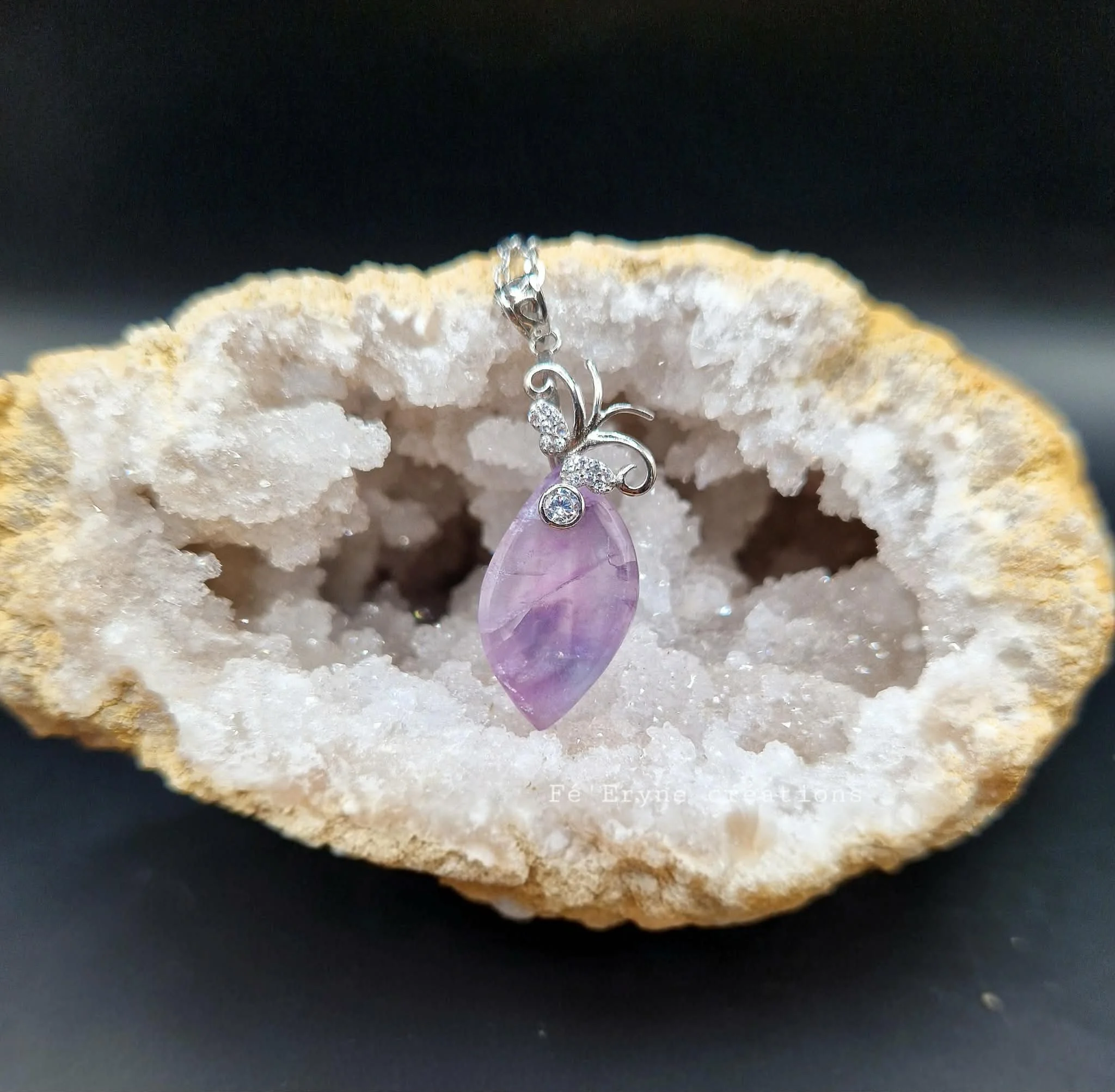 Collier Fluorite - Made in France