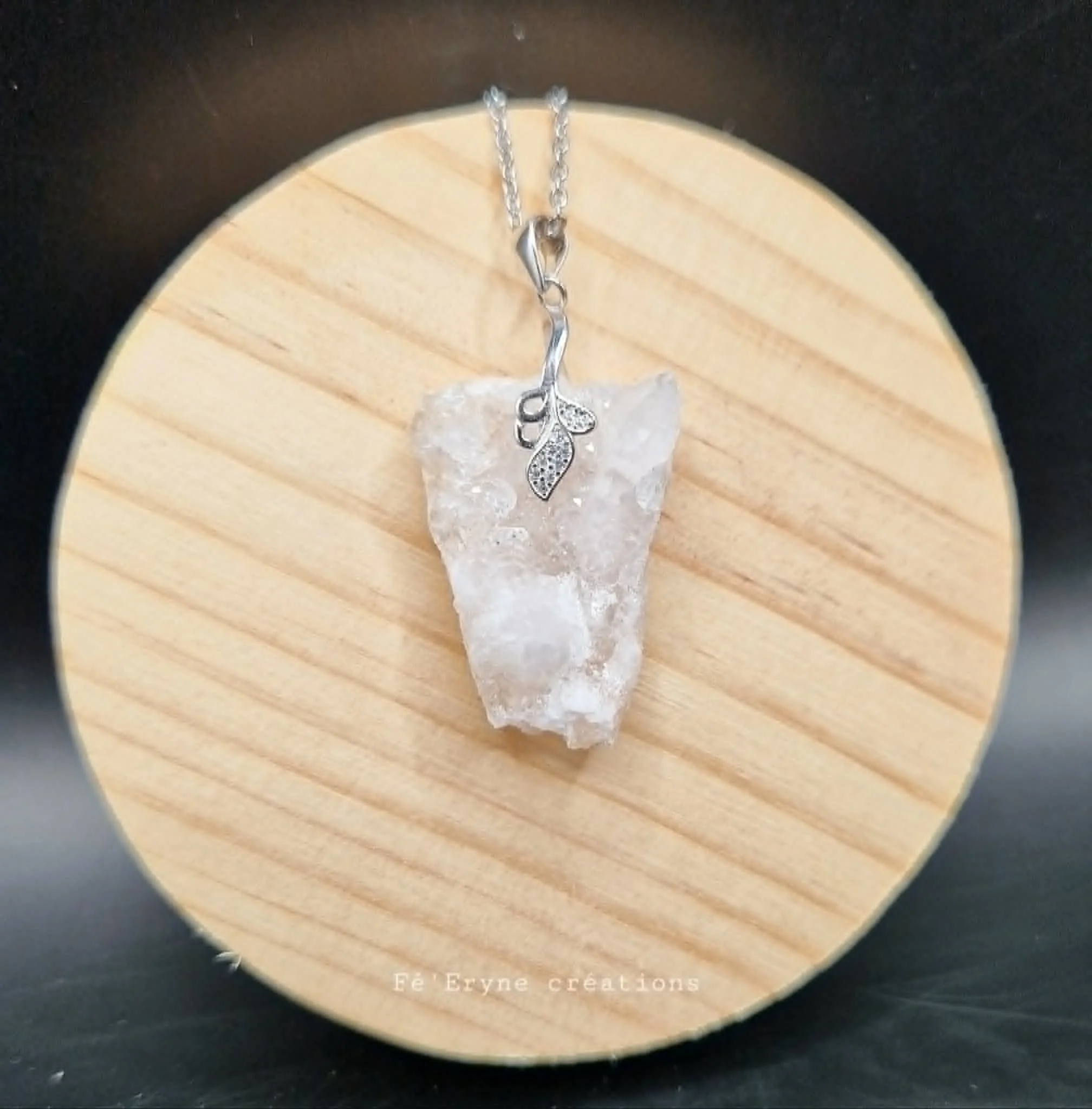 Collier Géode de Quartz