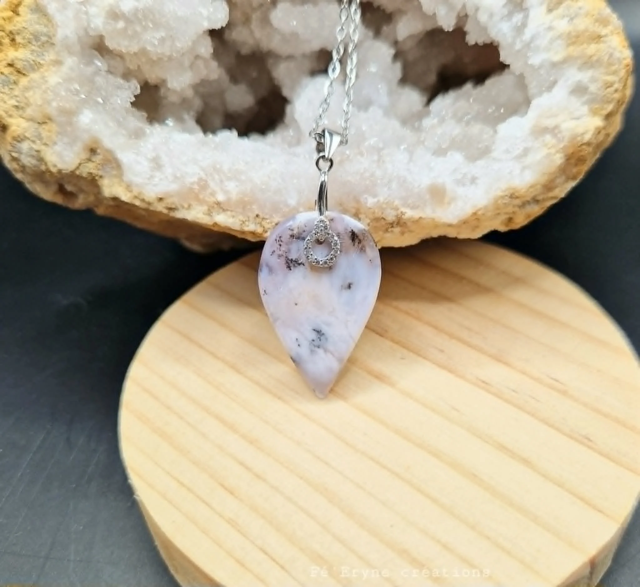 Collier Opale dendritique