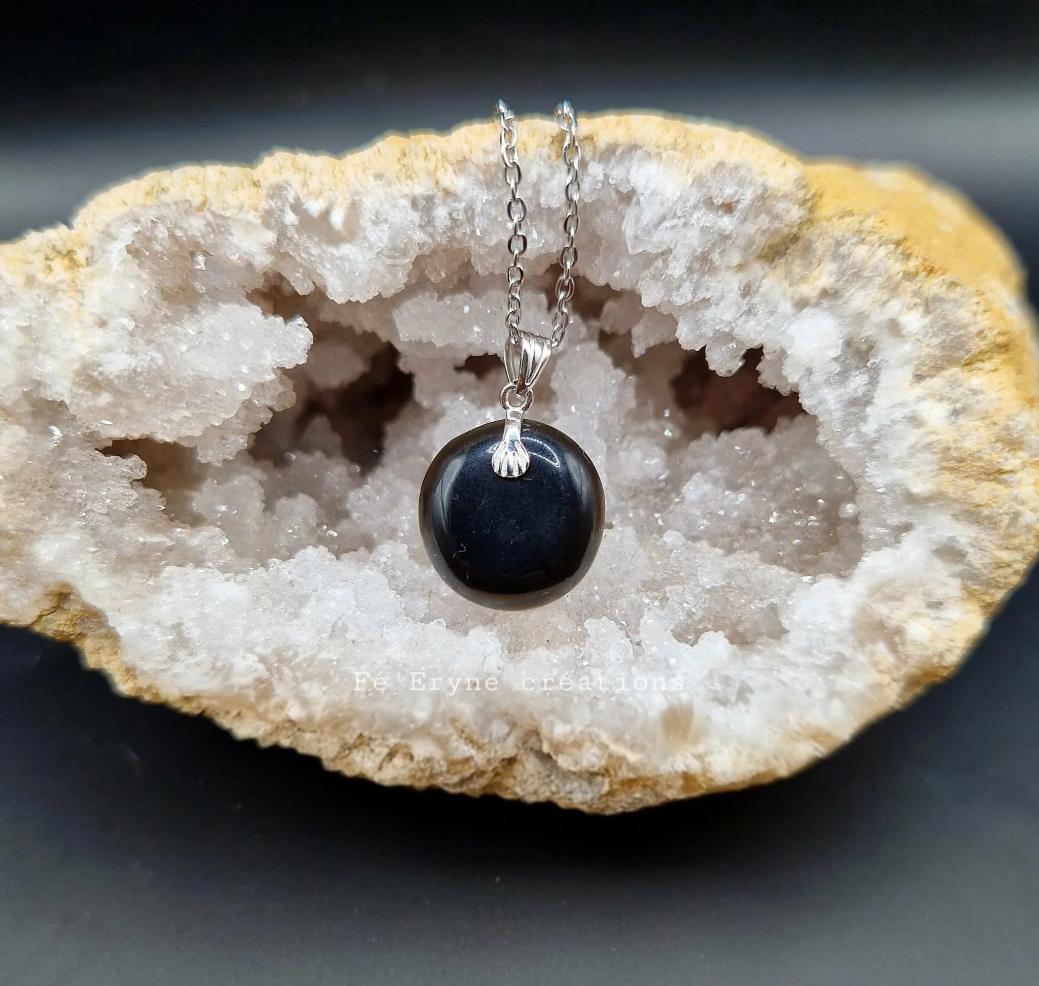 Collier Obsidienne