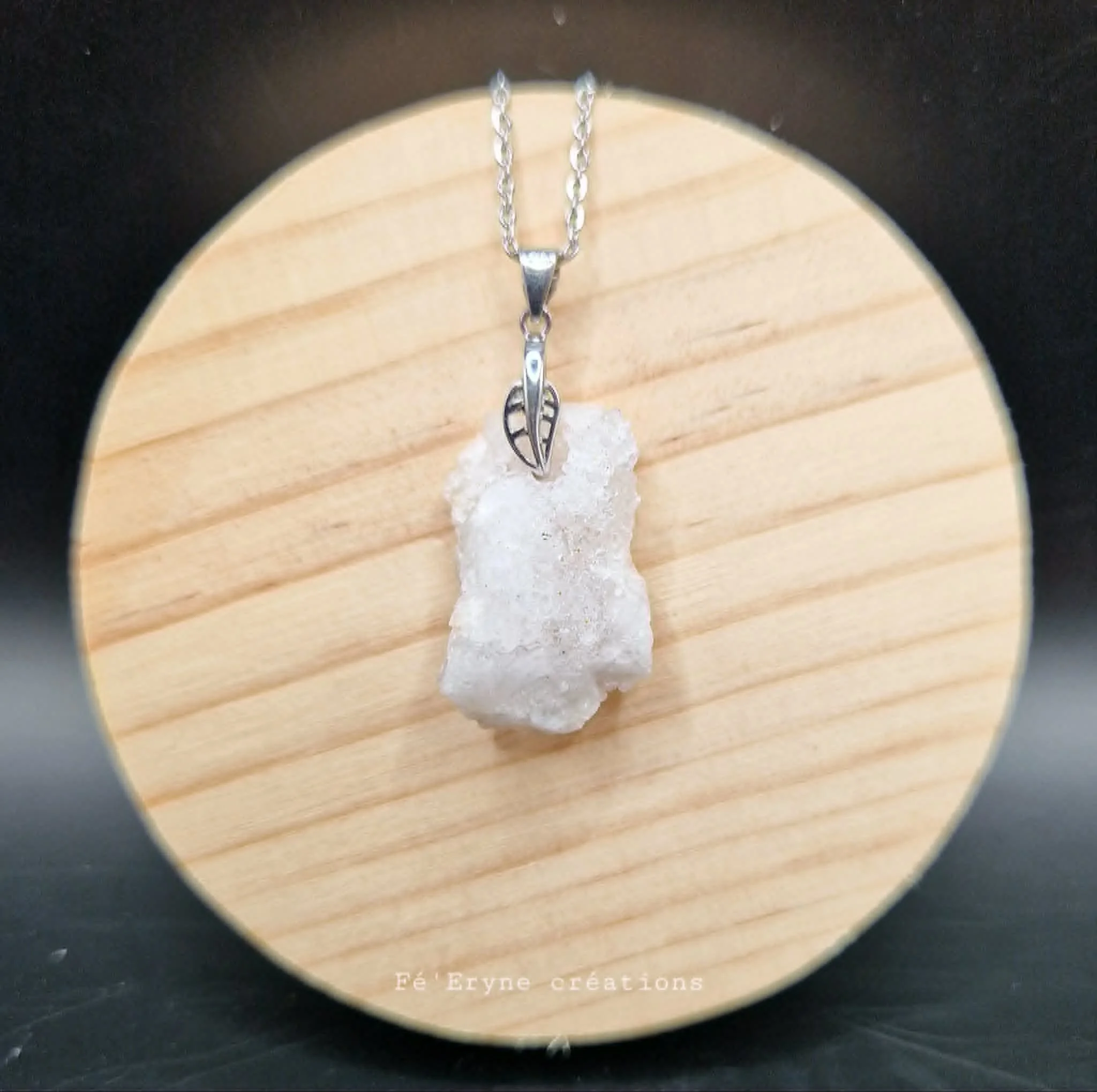 Collier Géode de Quartz