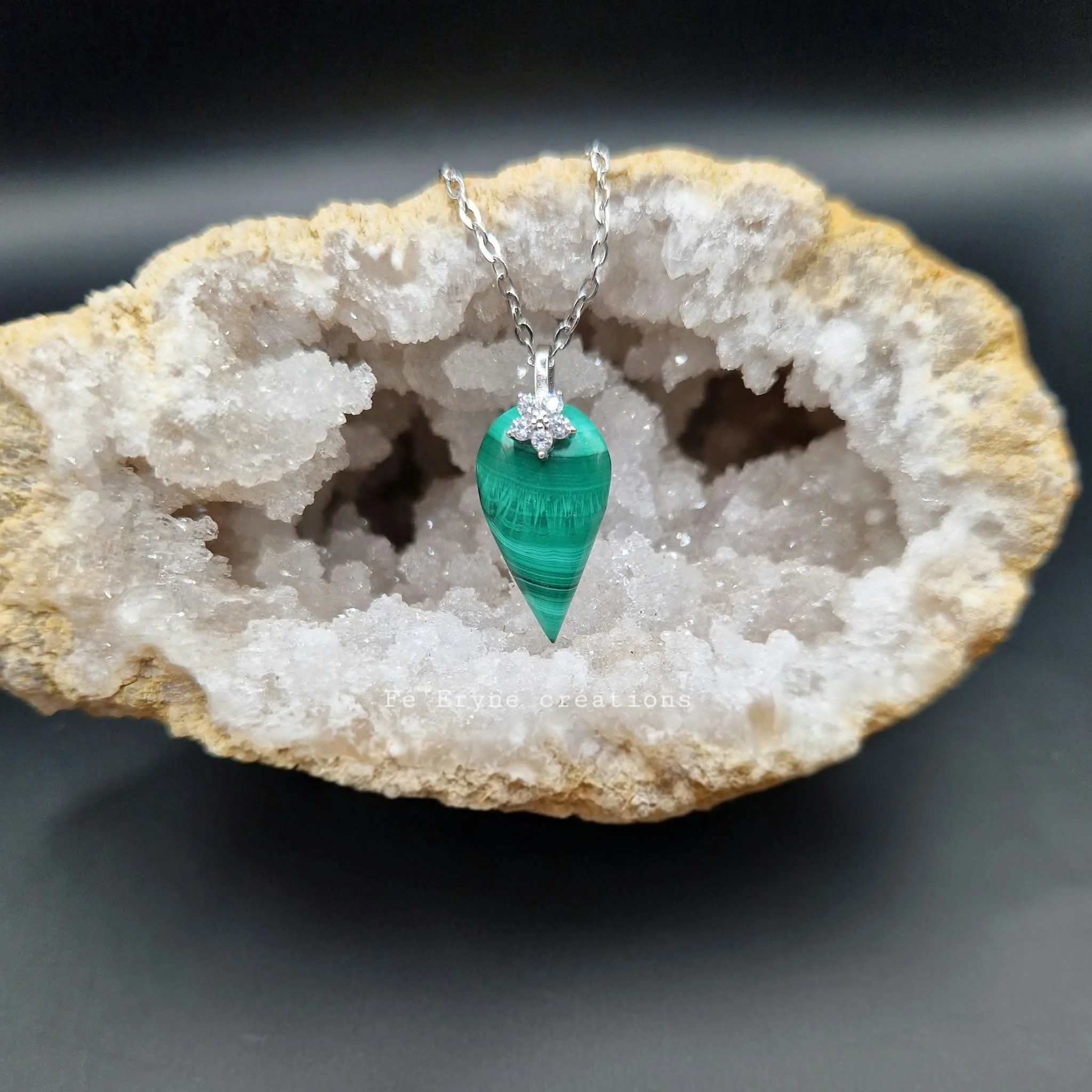 Collier Malachite
