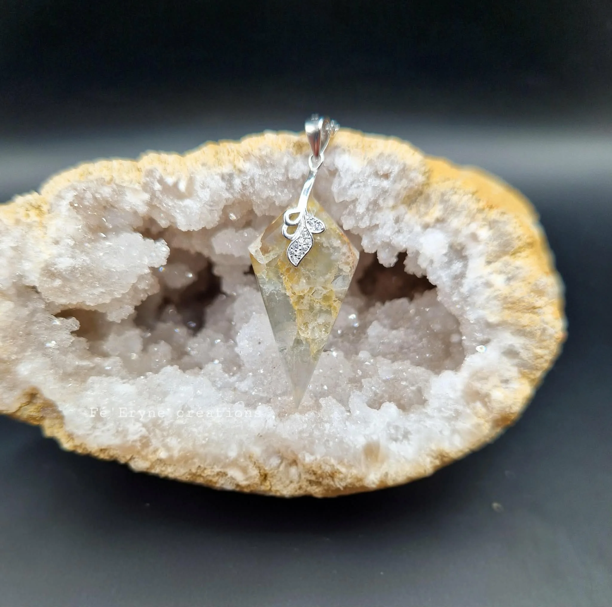 Collier Fluorite - Made in France