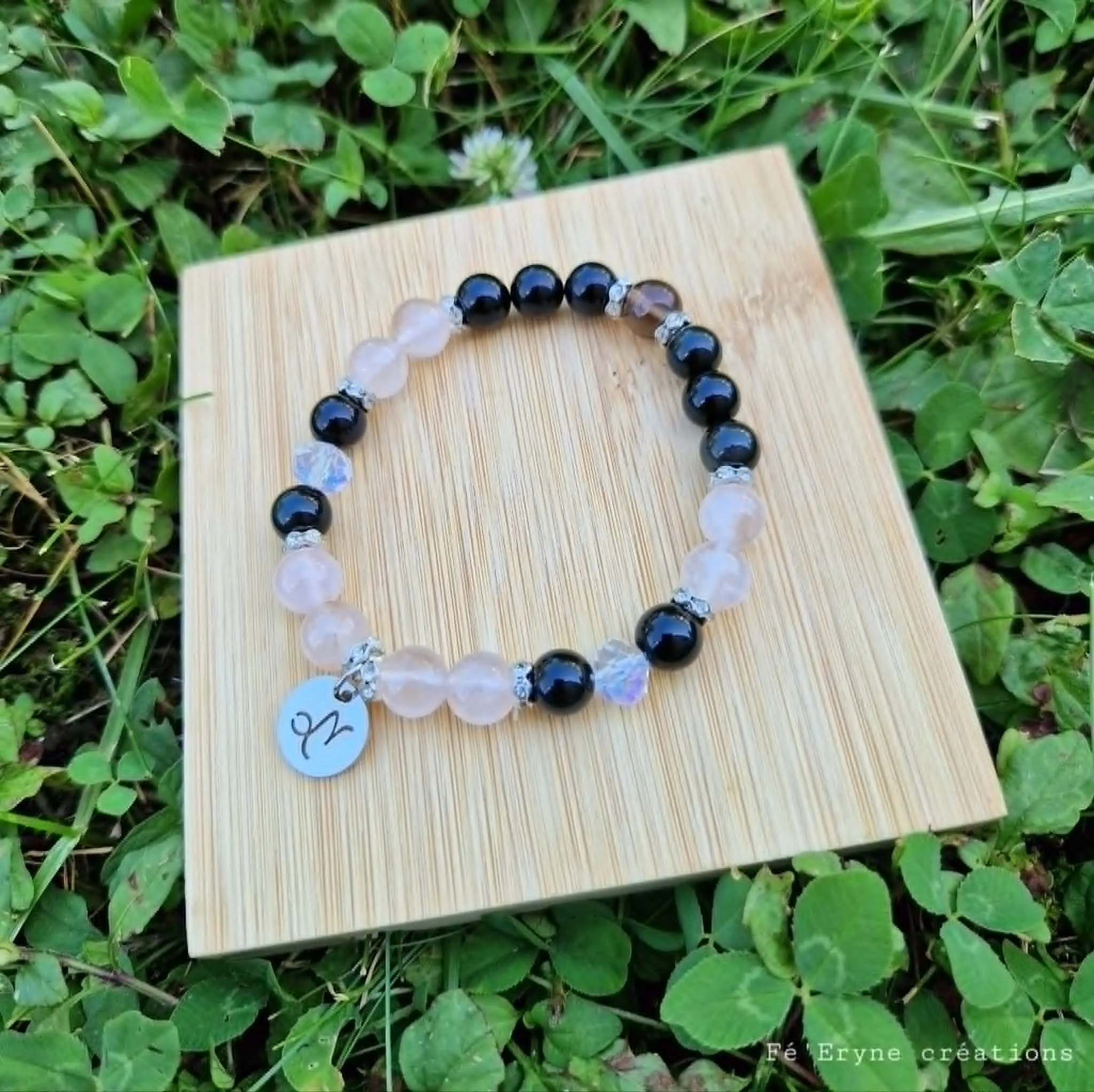 Bracelet astro "Capricorne" - pierres naturelles