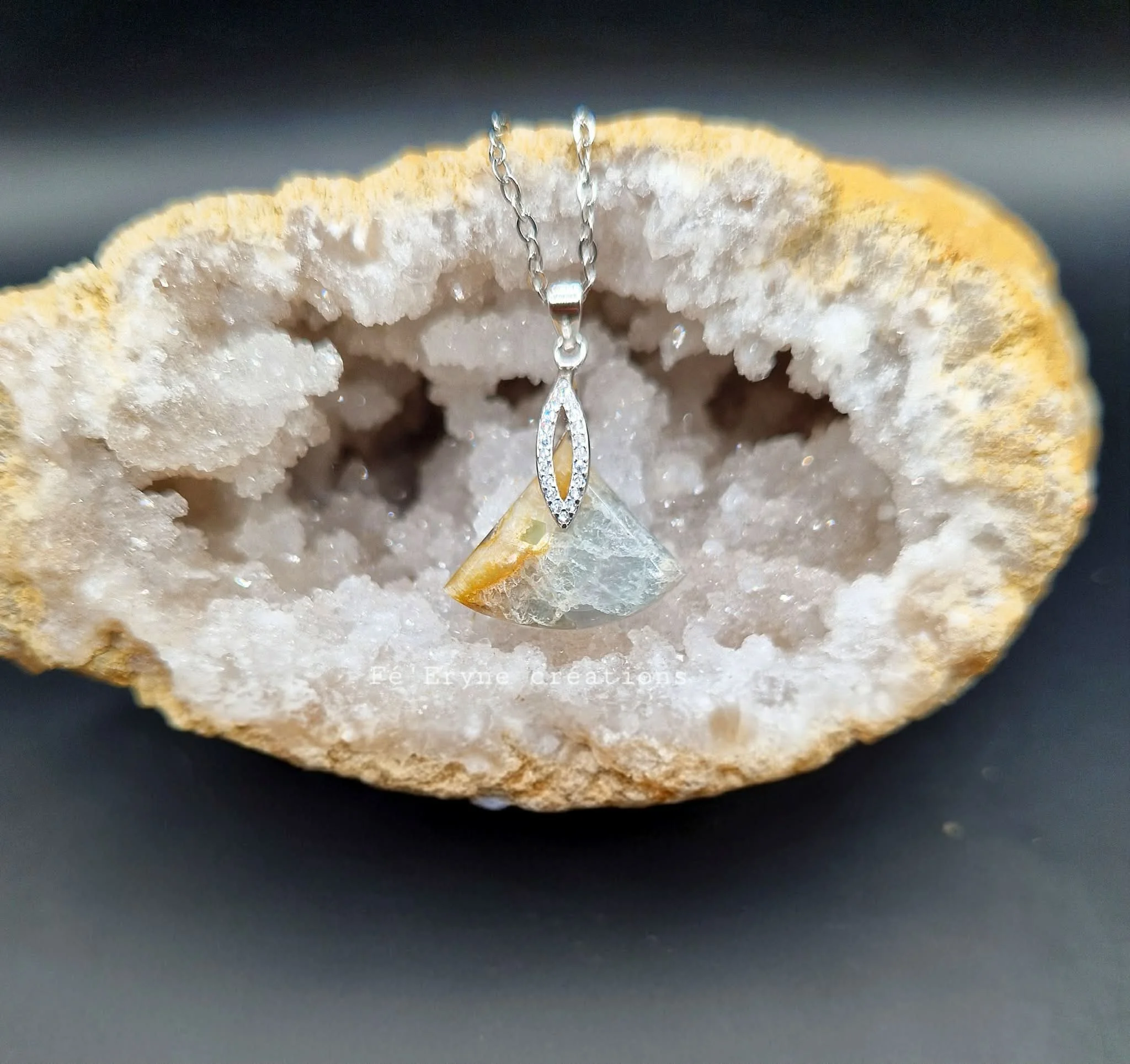 Collier Fluorite - Made in France