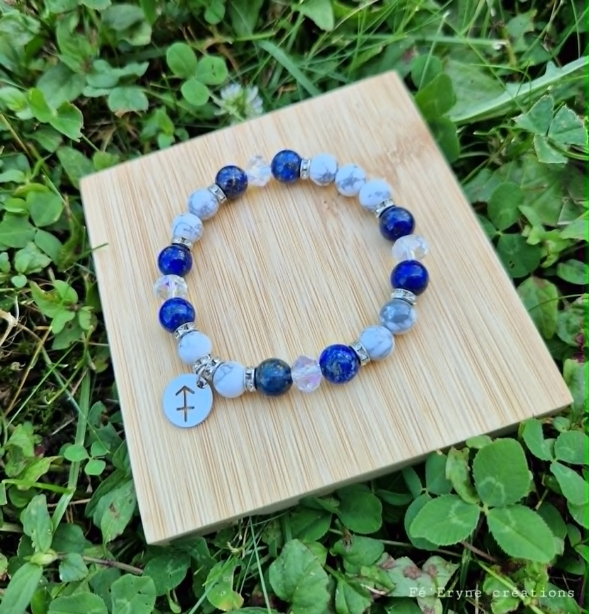 Bracelet astro "Sagittaire" - pierres naturelles