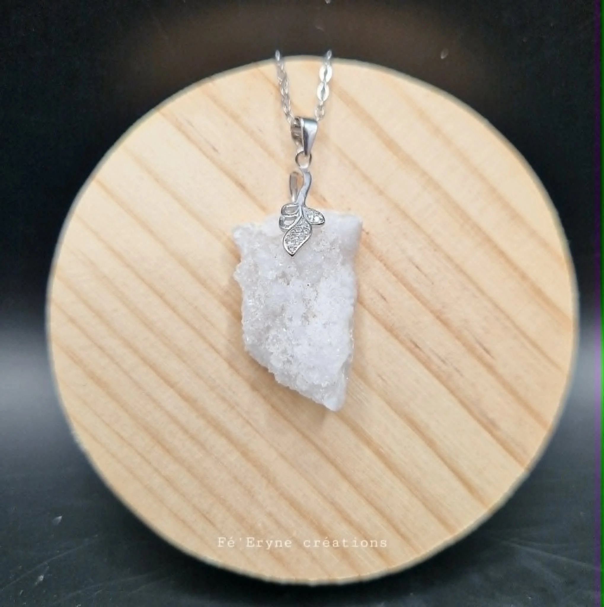 Collier Géode de Quartz