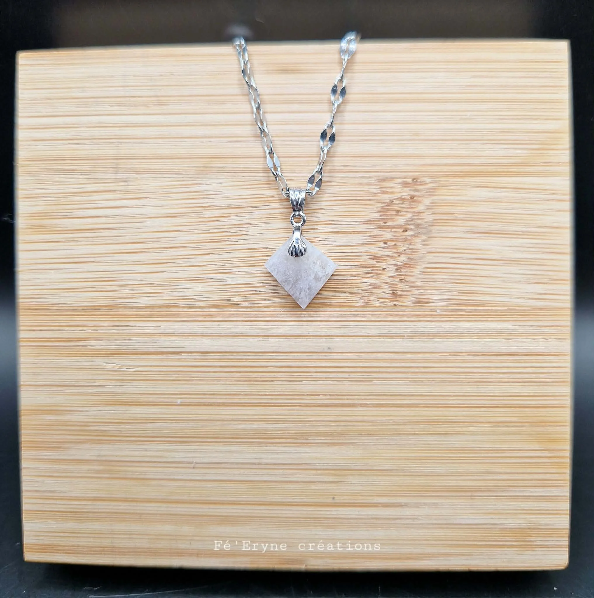 Collier Agate Chatelperron - Made in France