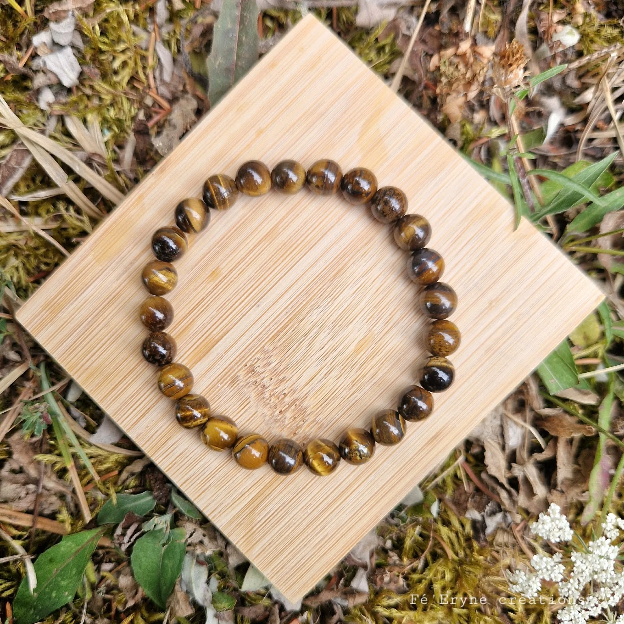 Bracelet Homme - Oeil de tigre