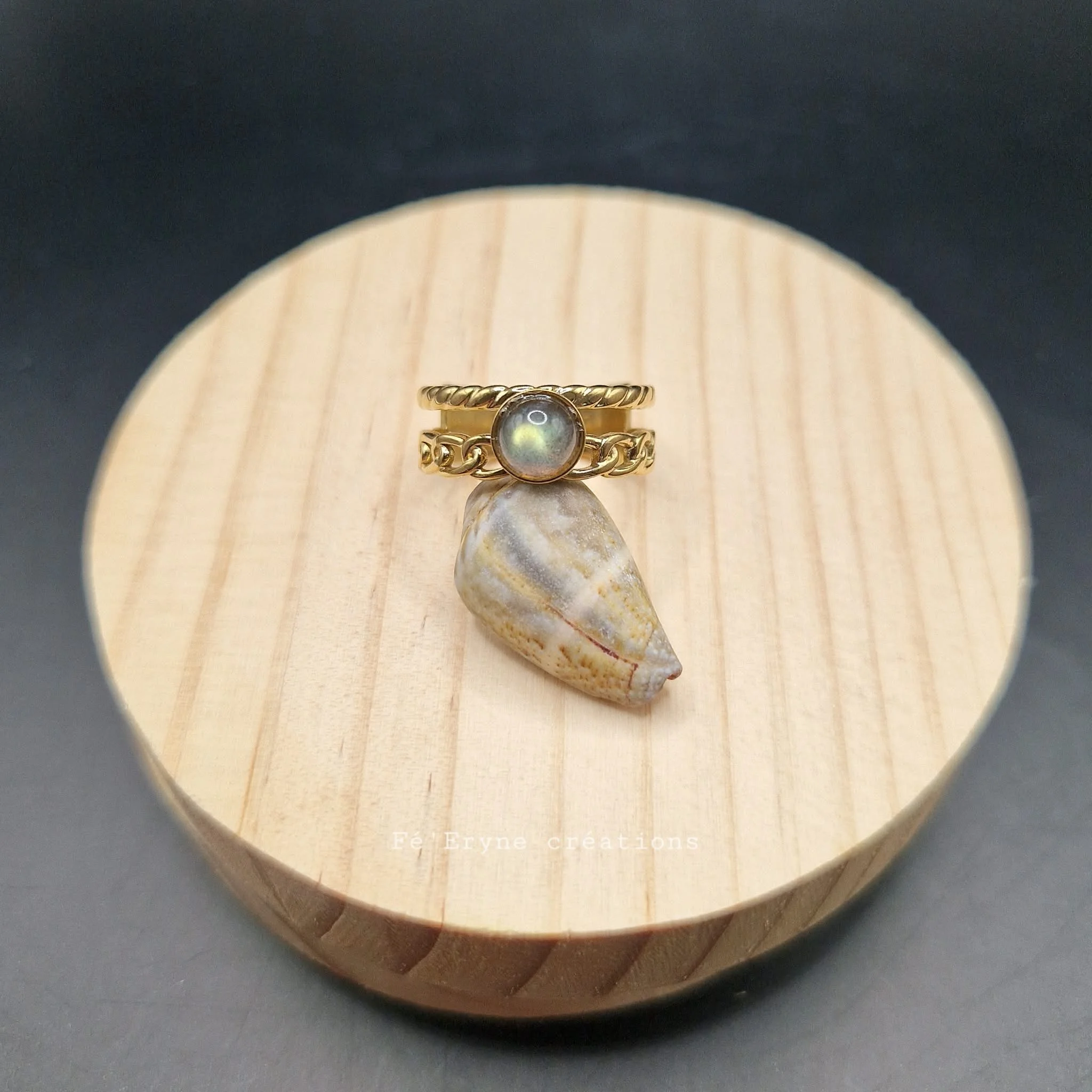 Bague Labradorite