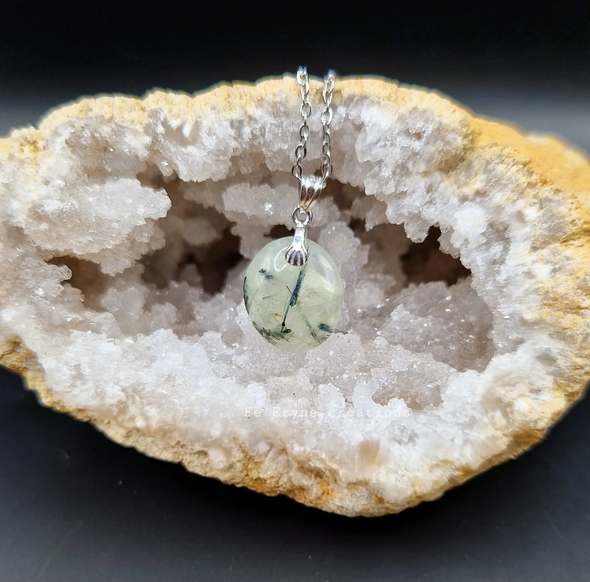 Collier Prehnite
