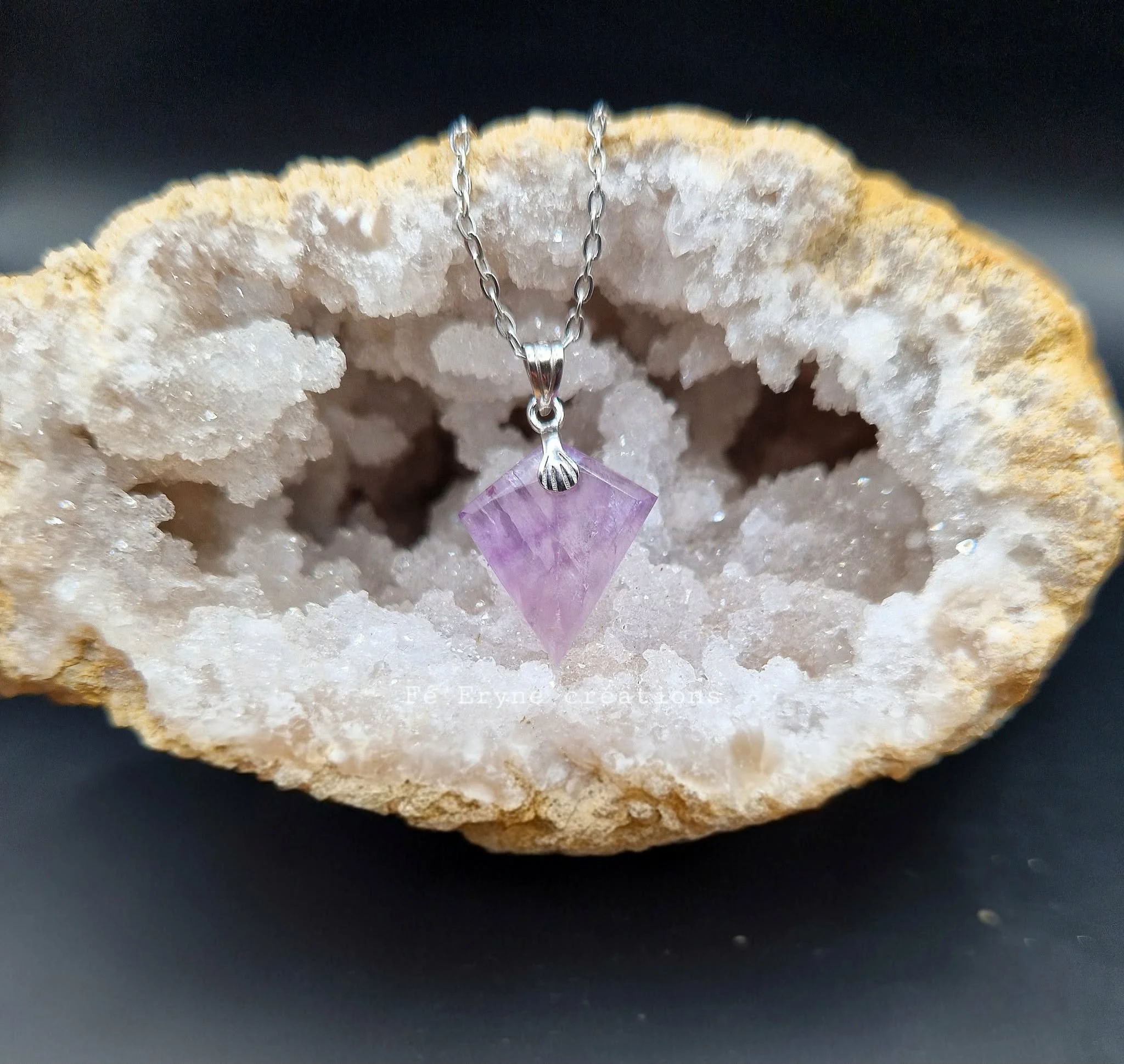 Collier Fluorite - Made in France
