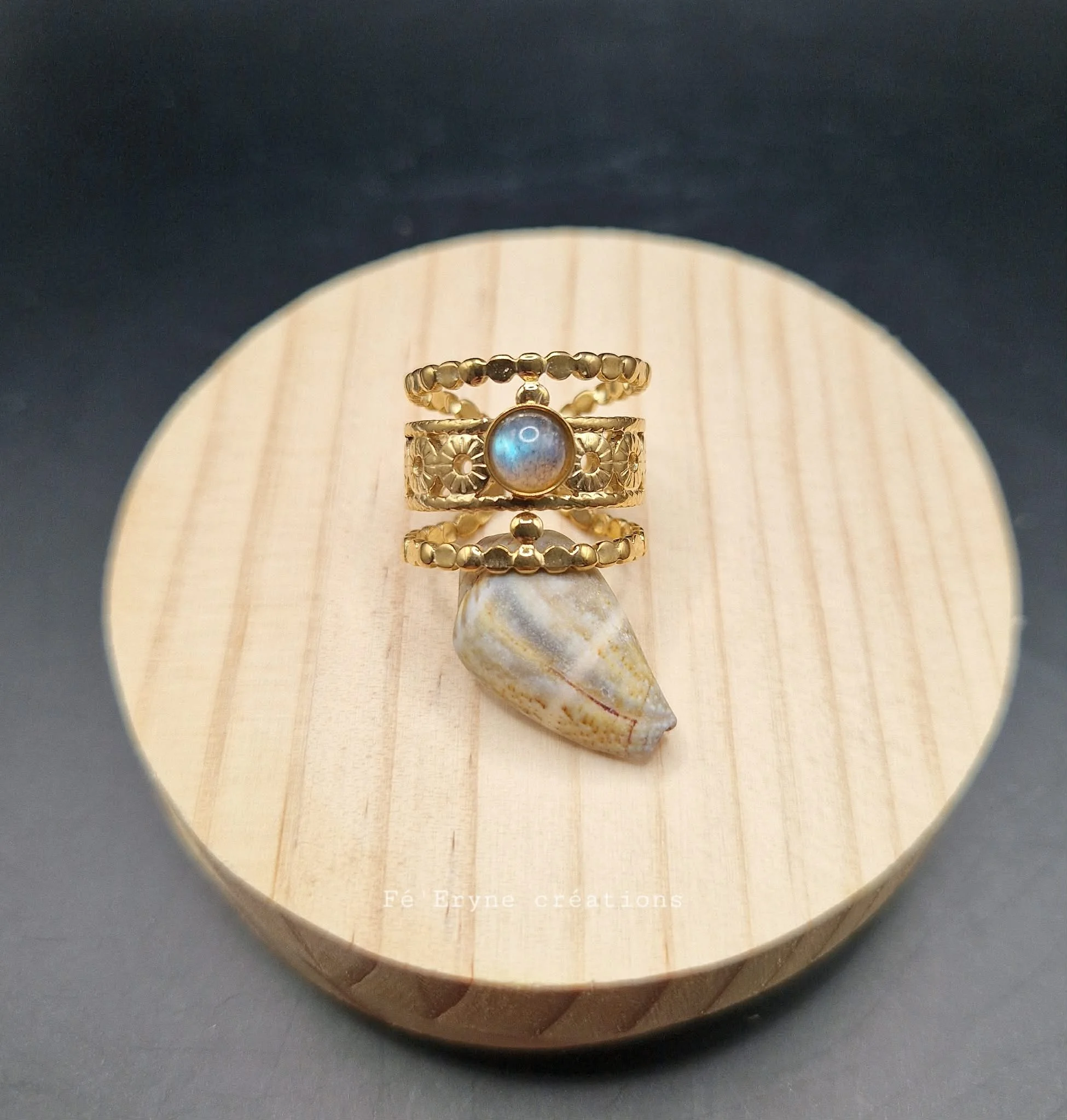 Bague Labradorite