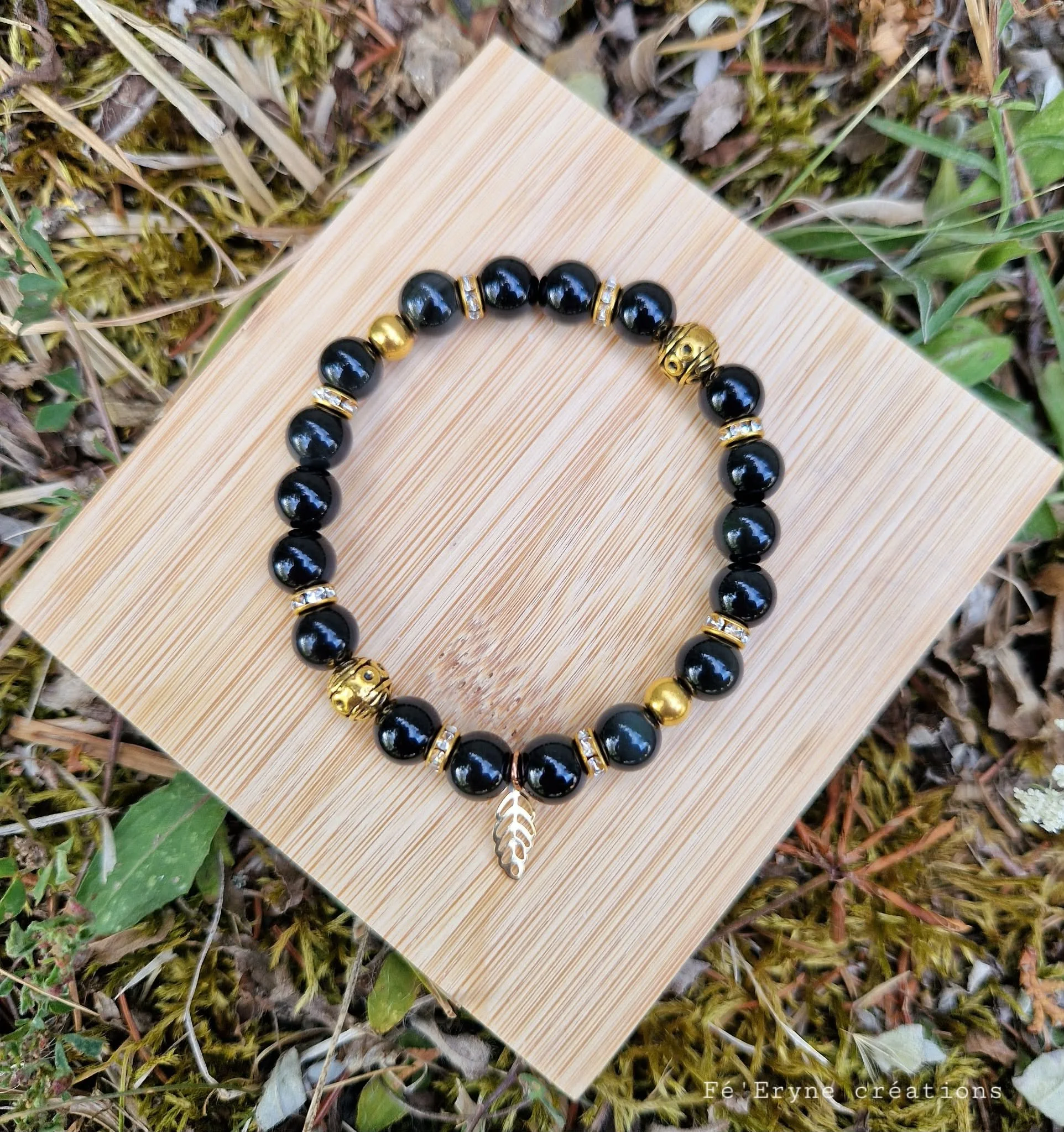 Bracelet Obsidienne Oeil céleste