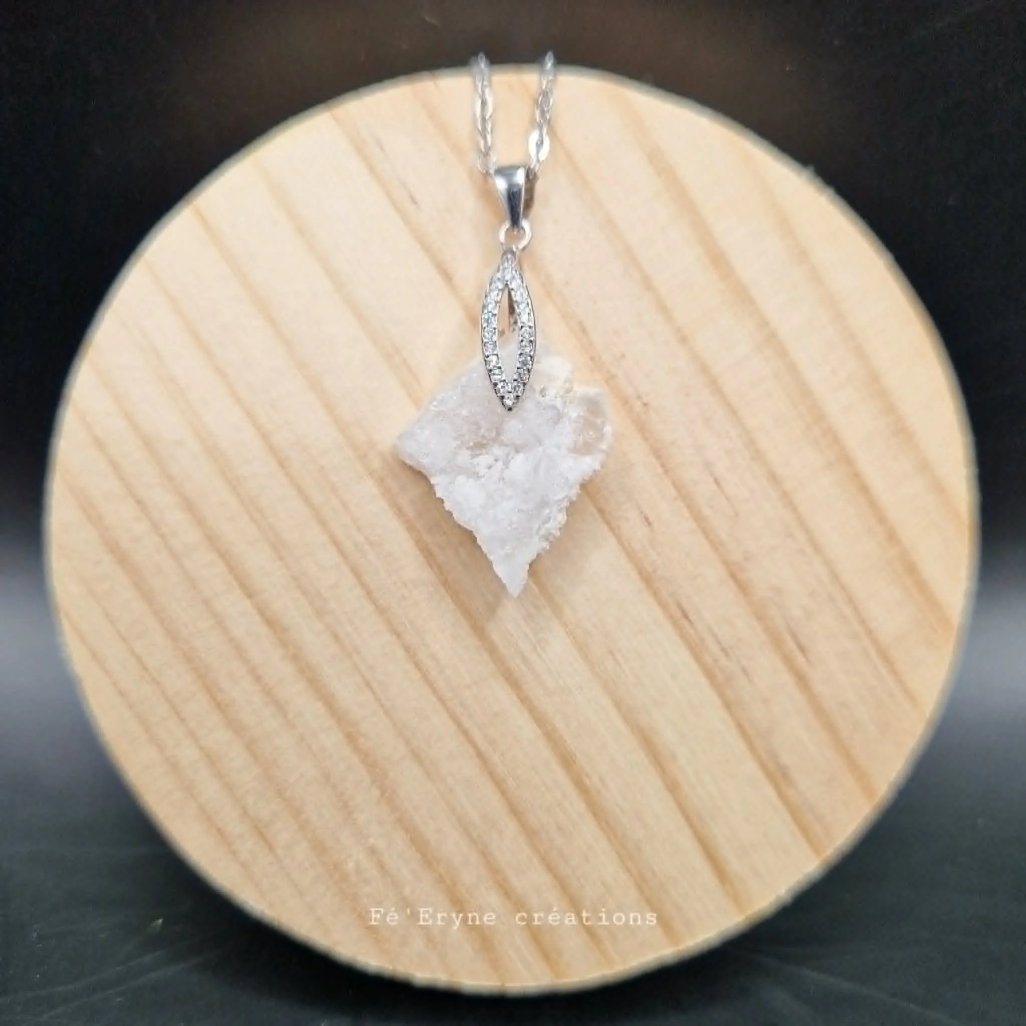 Collier Géode de Quartz