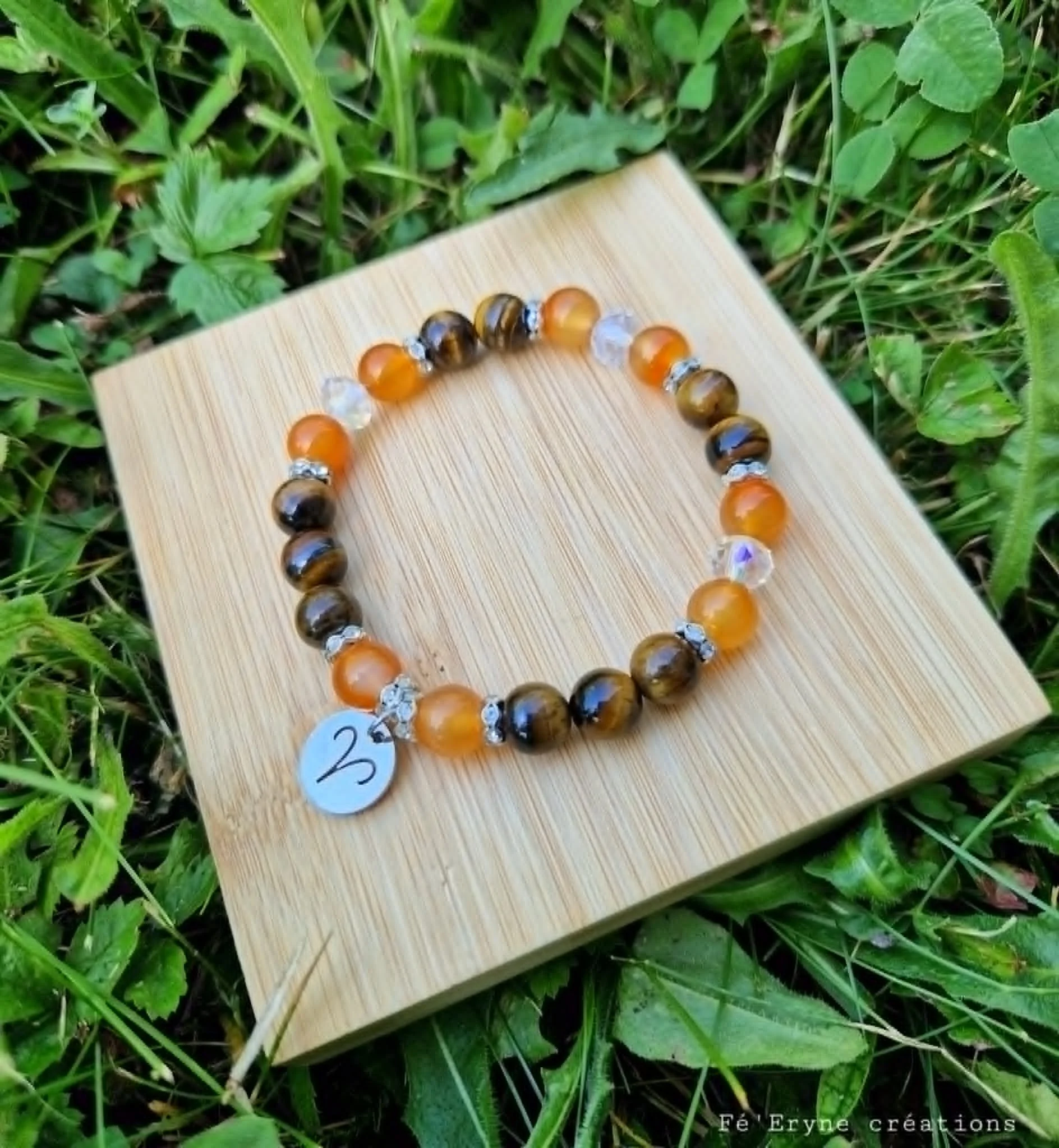Bracelet astro "Bélier" - pierres naturelles