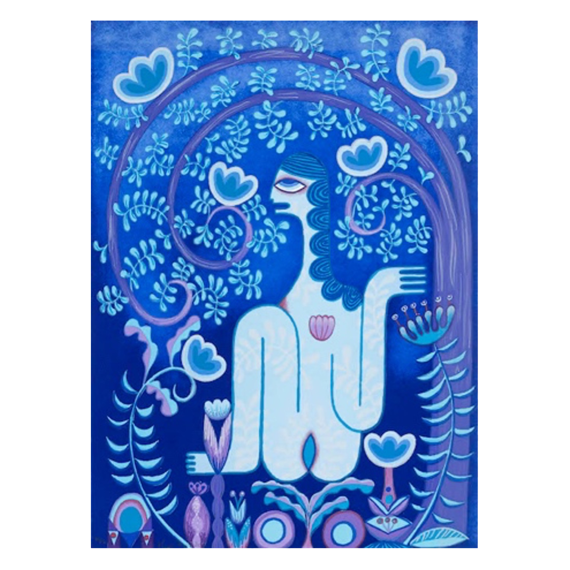 KRISTA ROSENKILDE "Venus in Blue"