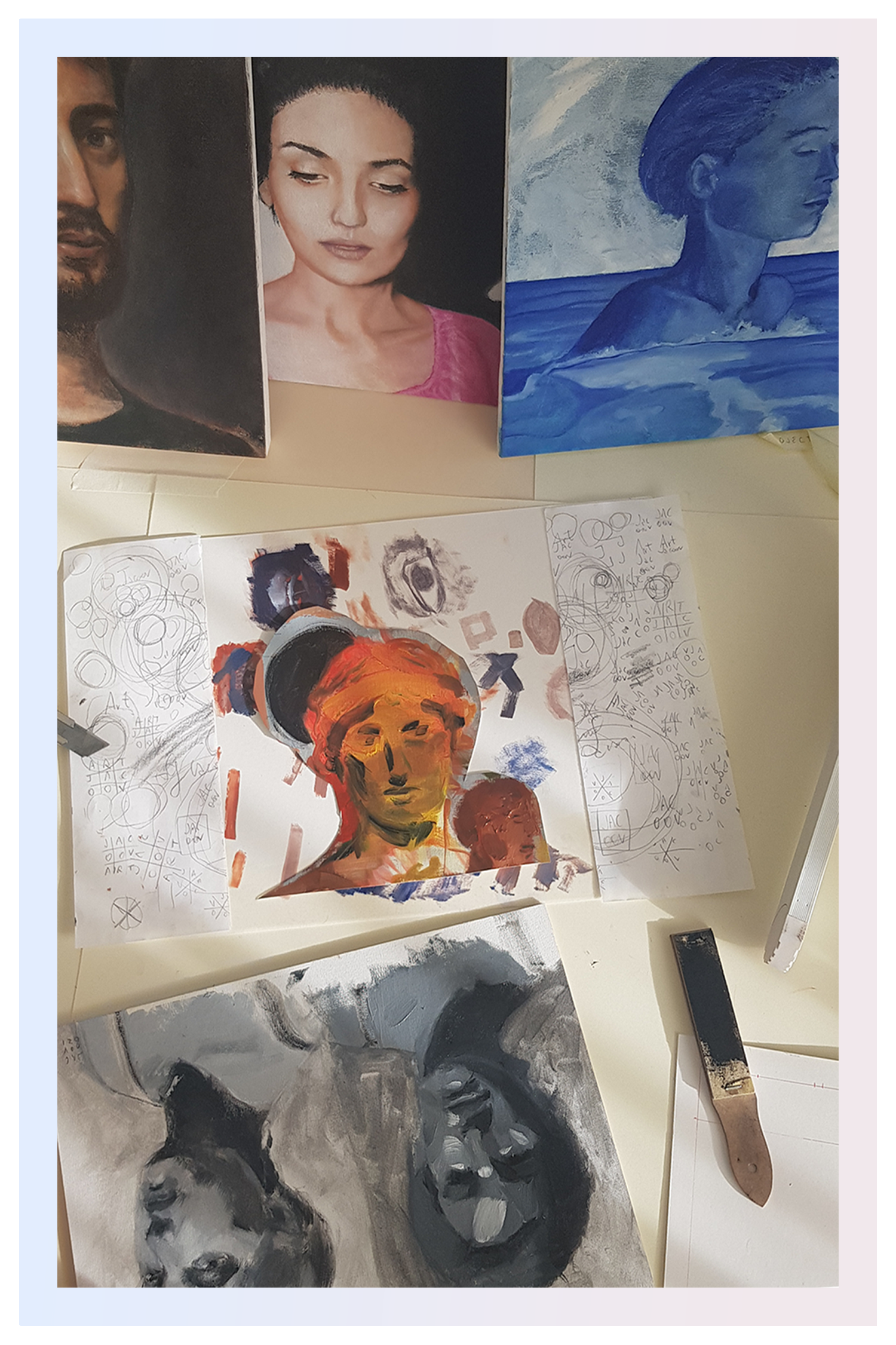 Figurative paintings 2021