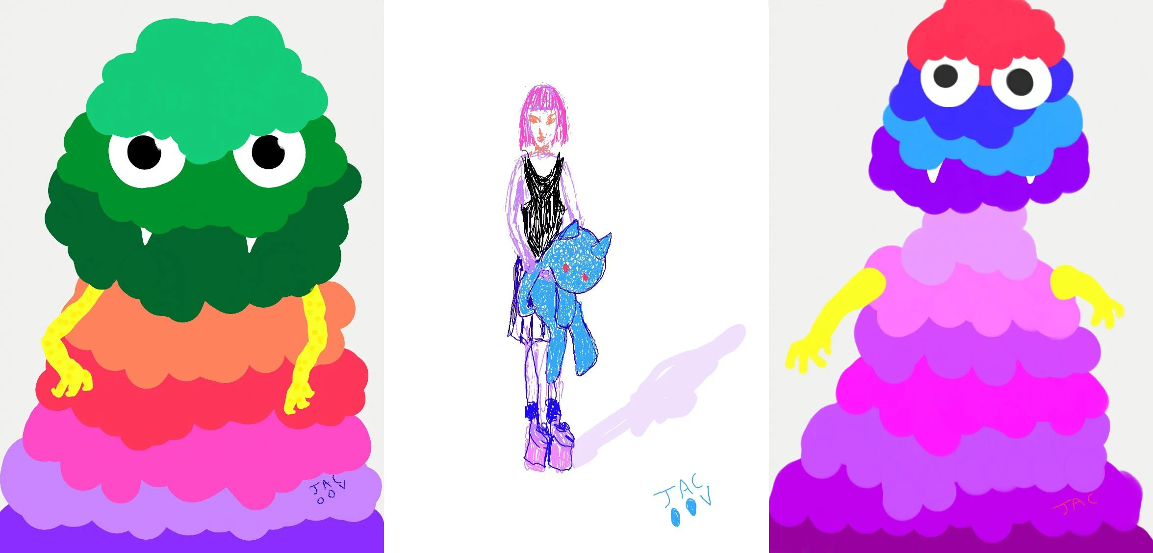 Sarah in monsters land