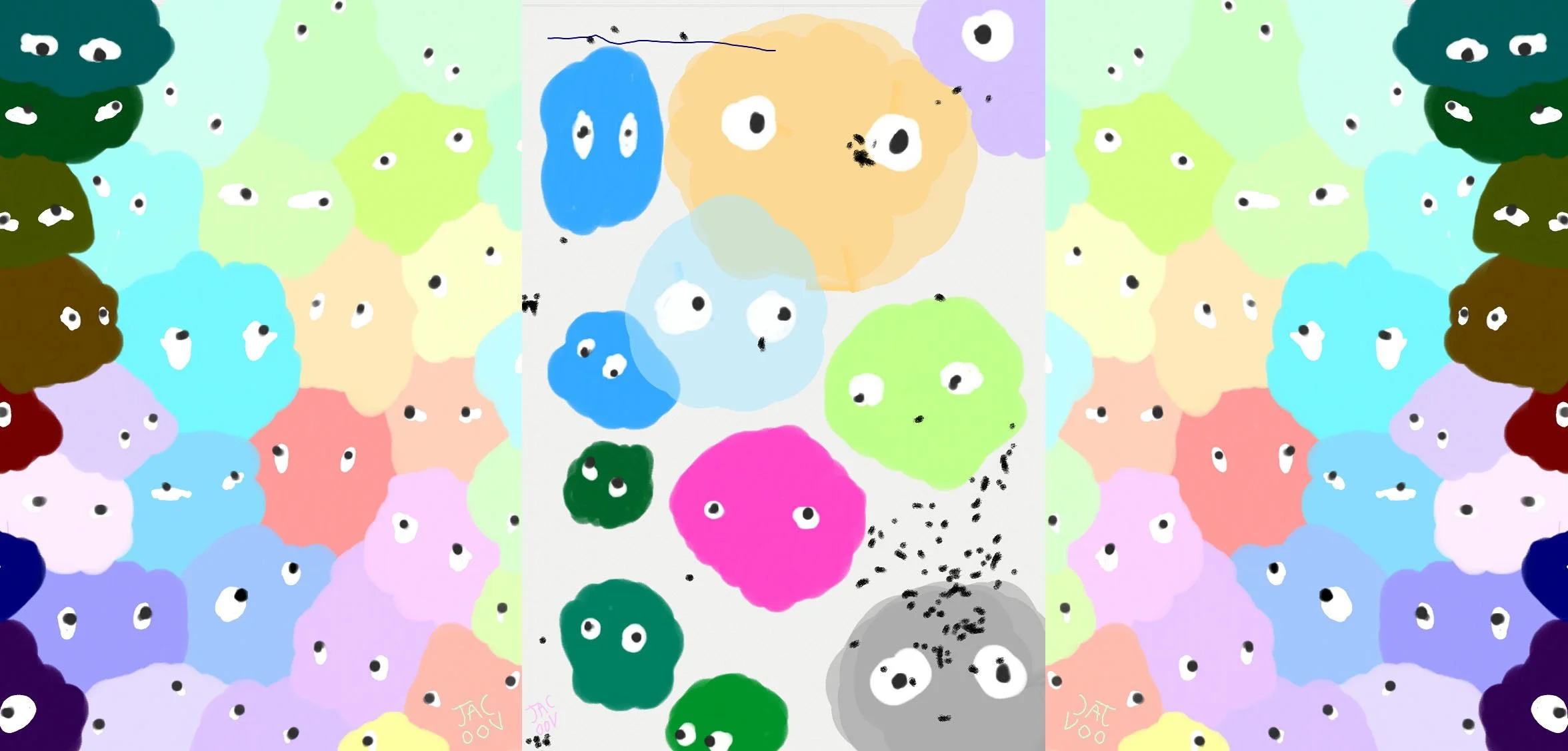 Summer thoughts wake up out of season and get dizzy 