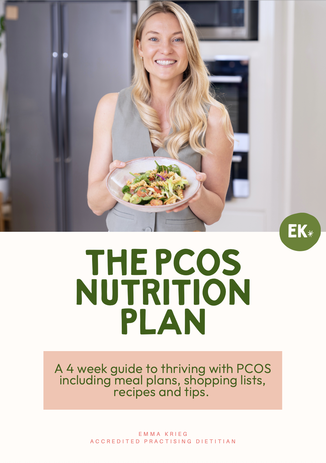 PCOS 4 Week Nutrition Plan